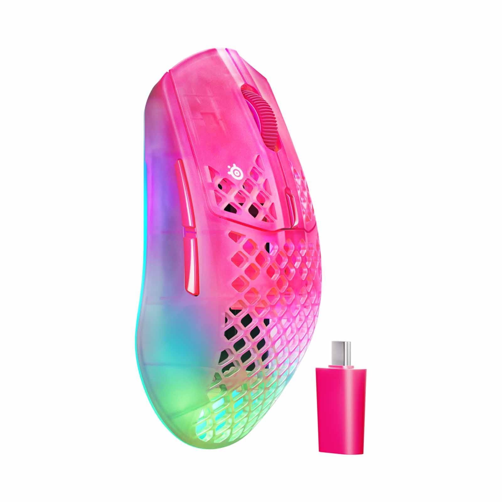 STEELSERIE Wireless Gaming Mouse AEROX 3 WL GEN 2 &ndash; MAGENTAHAZE-image 3