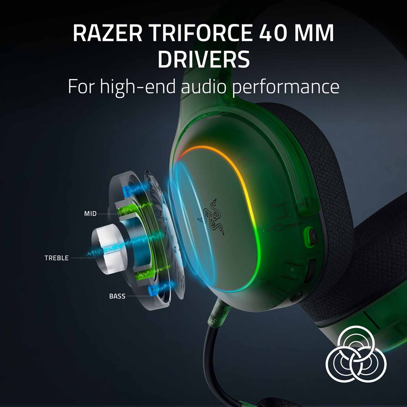 RAZER Barracuda X Chroma - Wireless Multi-platform Gaming And Mobile Headset - Phantom Green Edition - Frm RZ04-05220300-R3M1-image 5