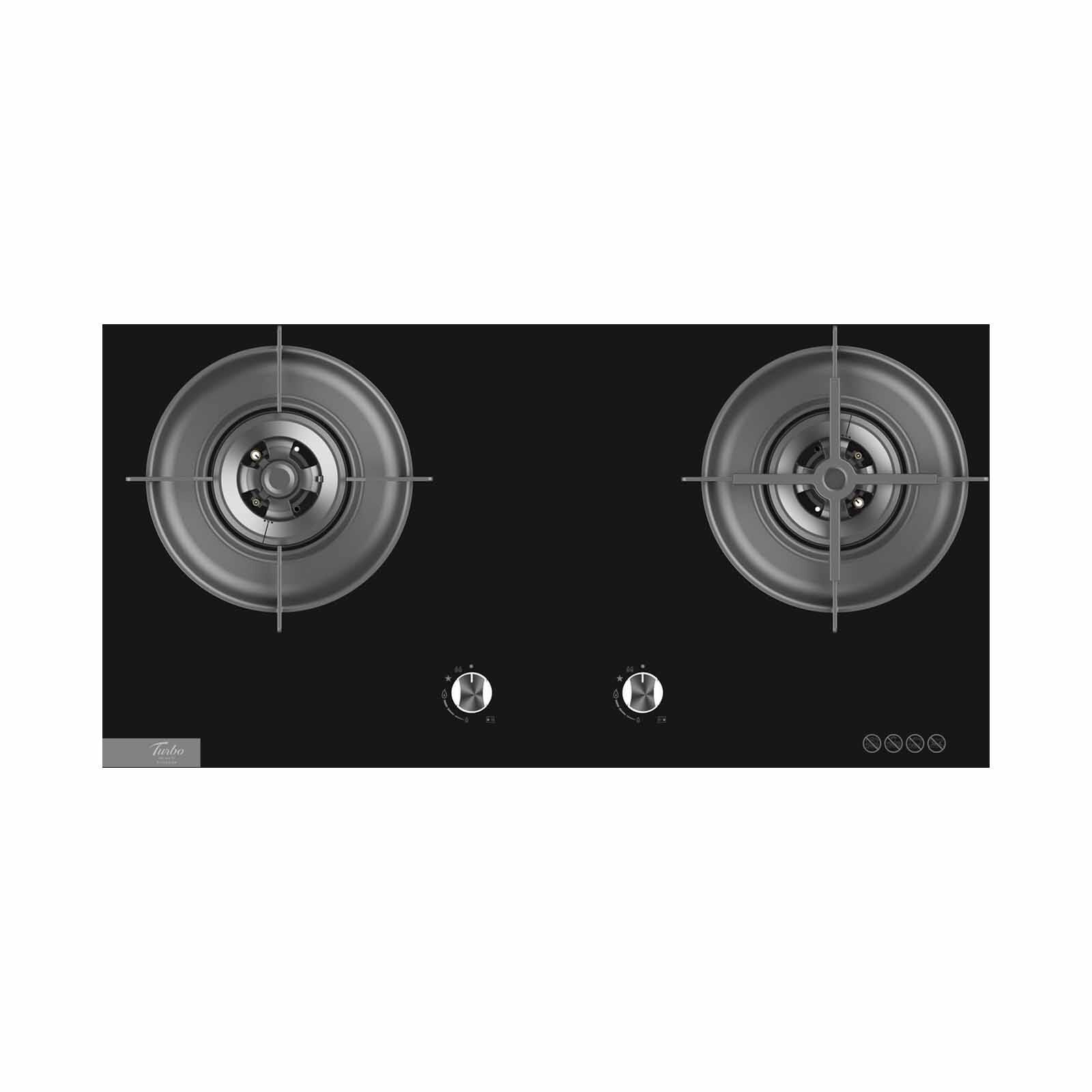TURBO Built-in 2 Burner Gas Hob (86cm) (exclude Installation) TC222GV-image 1