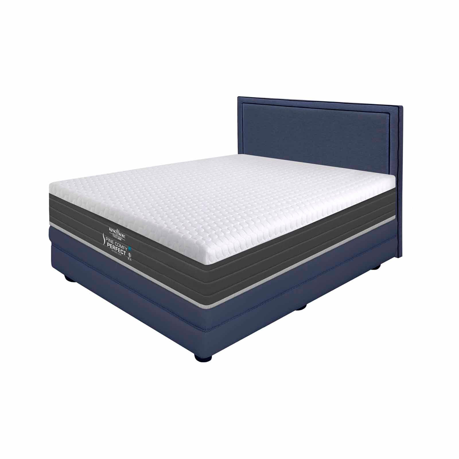 KINGKOIL Spine Comfy Perfect Queen Size Mattress W/ss193 Storage Divan And Headboard SPINE COMFY PERFECT-image 3