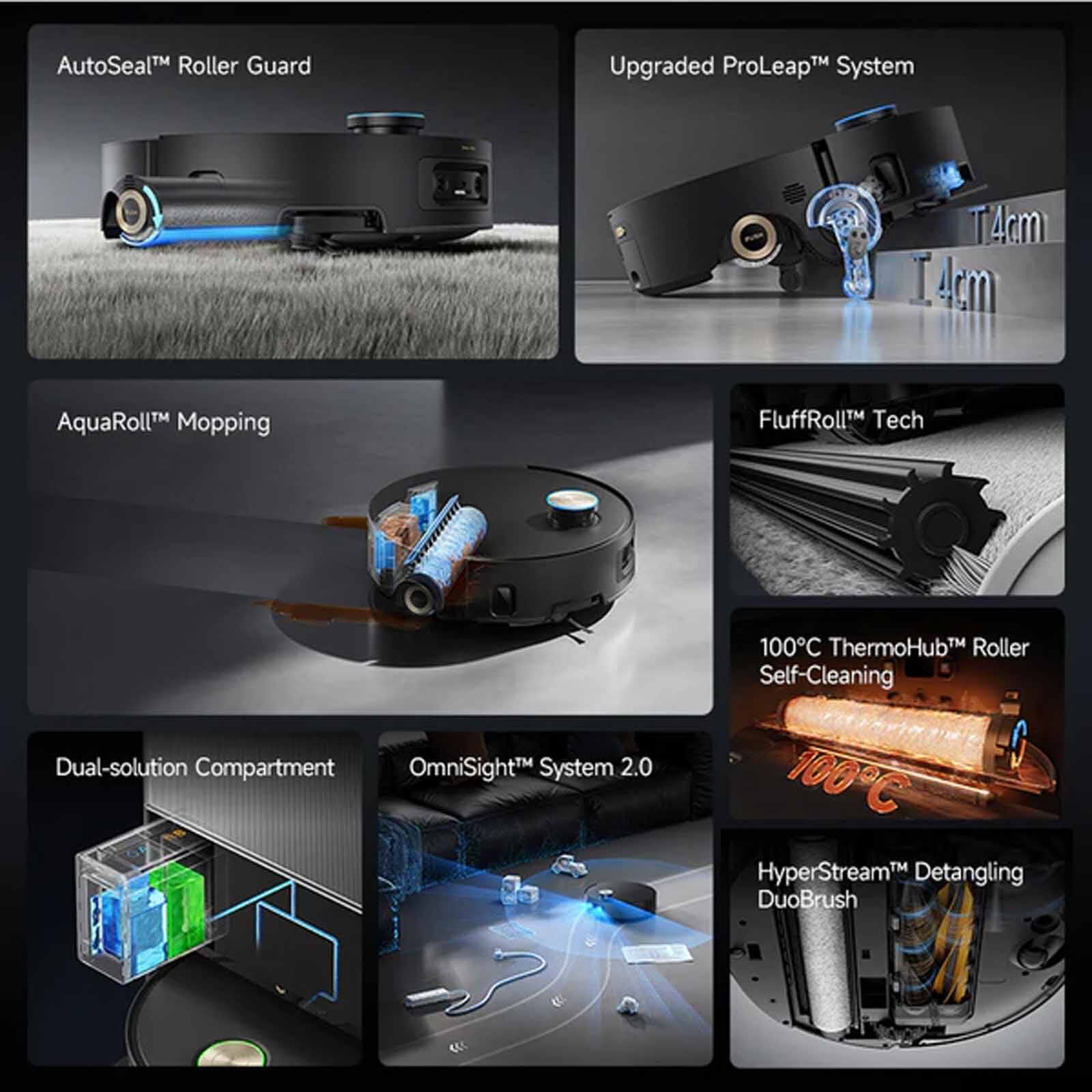 DREAME Aqua10 Ultra Roller Robot Vacuum Cleaner AQUA10 ULTRA ROLLER-image 12