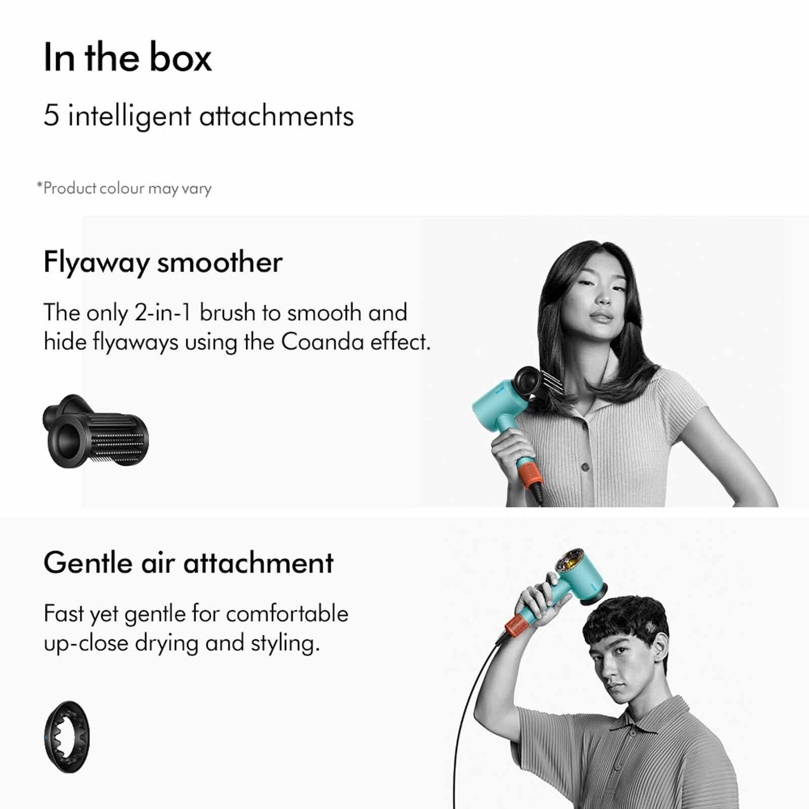 DYSON Hd16 Supersonic Nural Hair Dryer (176979-01) - Ceramic Apricot/topaz HD16 T1/T2 UK/IE/SA/AE/HK/MY/SG CEAPC/TZ-image 6