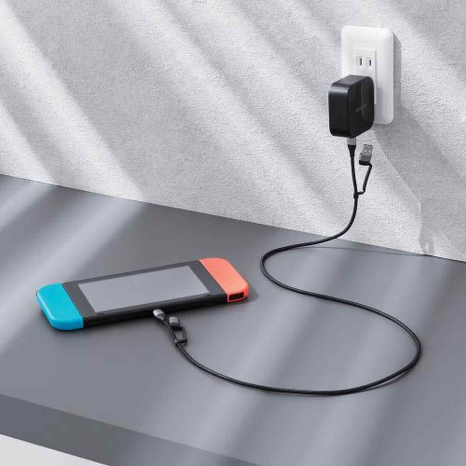 ELECOM 4 In 1 Usb Cable MPA-AMBCC20BK-image 5