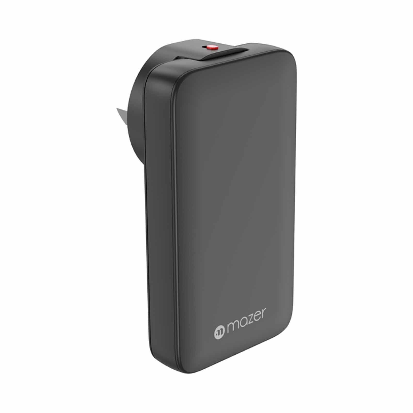 MAZER Prestigegan Pd65w 1c1a With Travel Plugs - Black M-G65SLIM-BK-image 2
