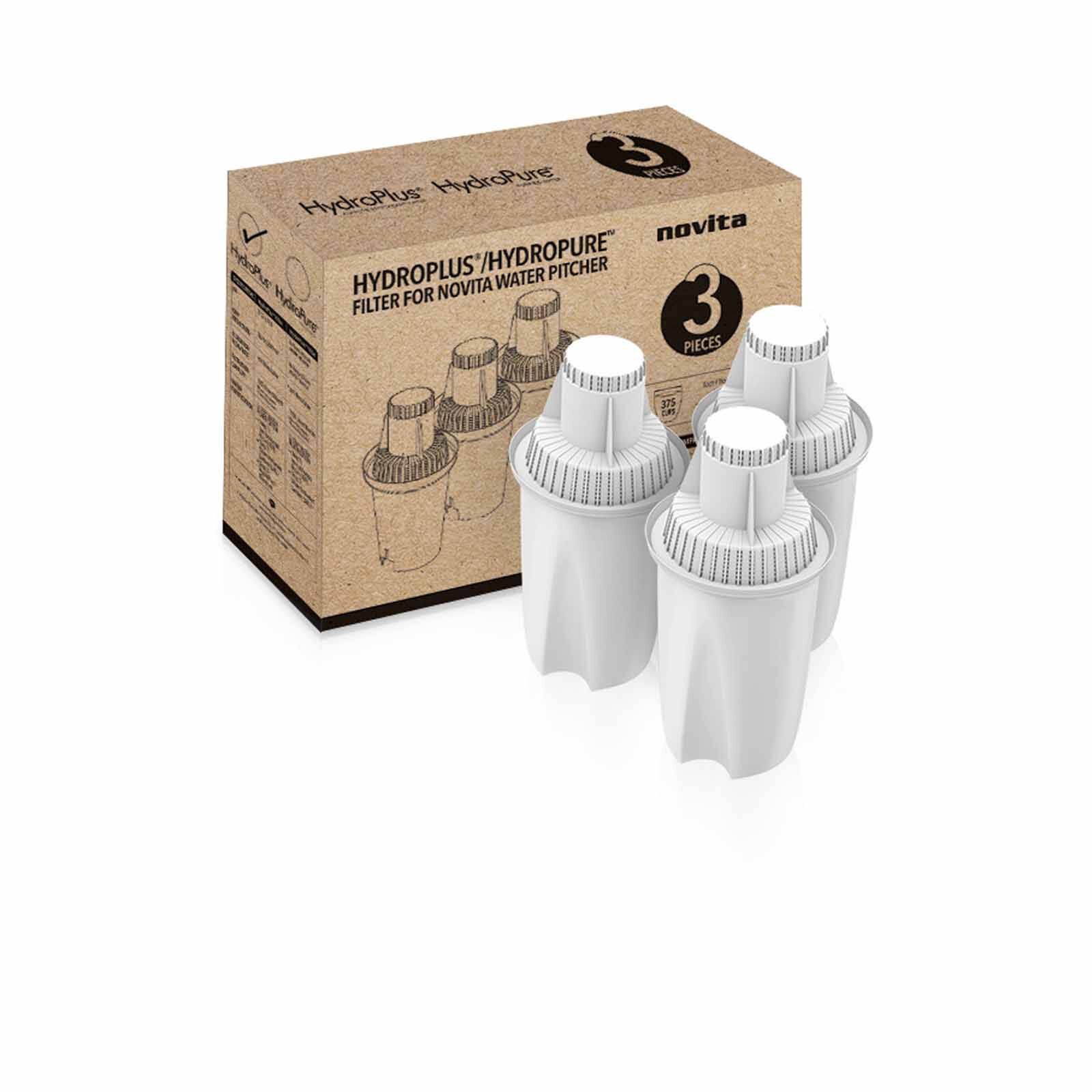NOVITA Water Pitcher Filter Box (3 Pcs) NP100/110/120F+-image null