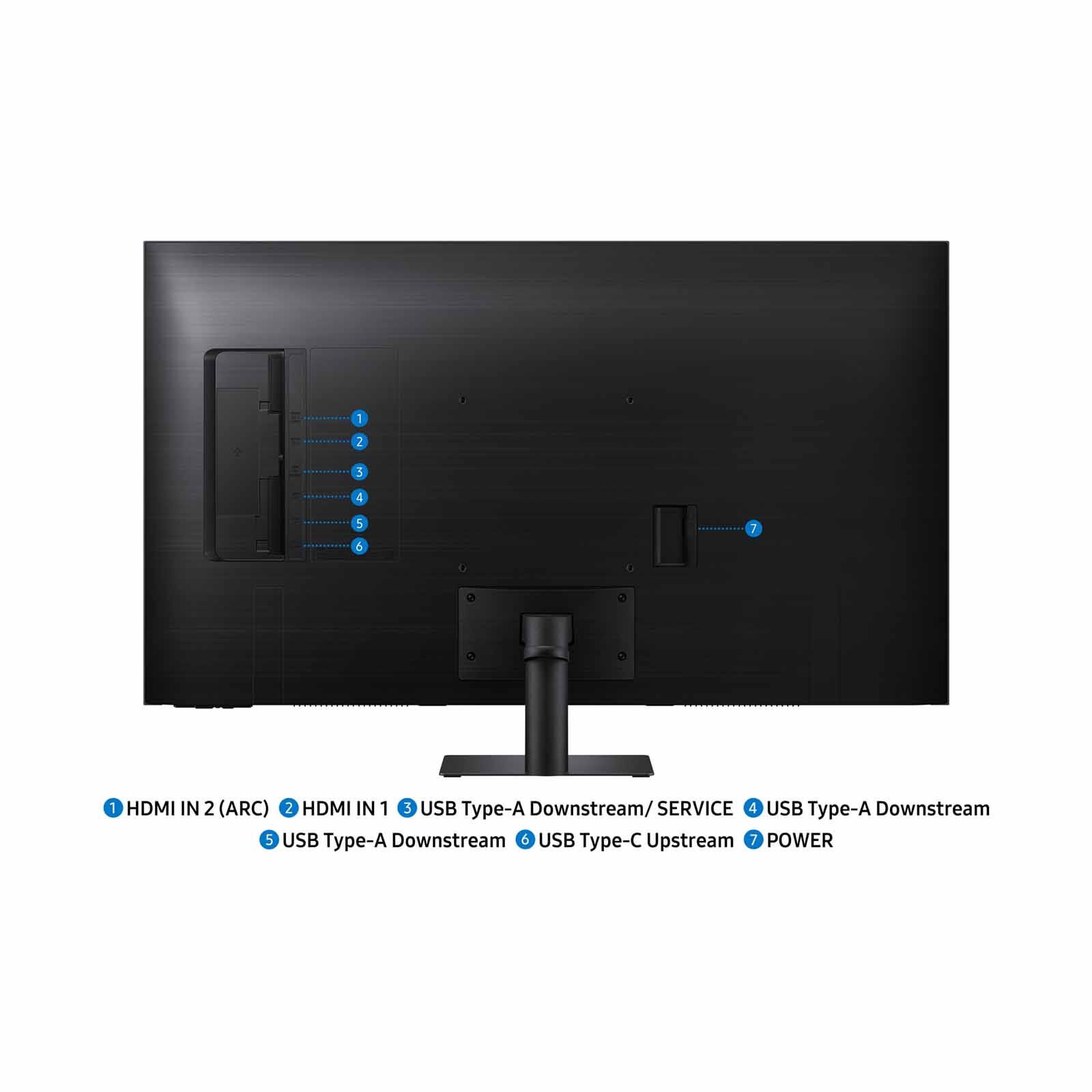 SAMSUNG 43in M7 Flat Smart 4k Monitor LS43FM702UEXXS-image 9