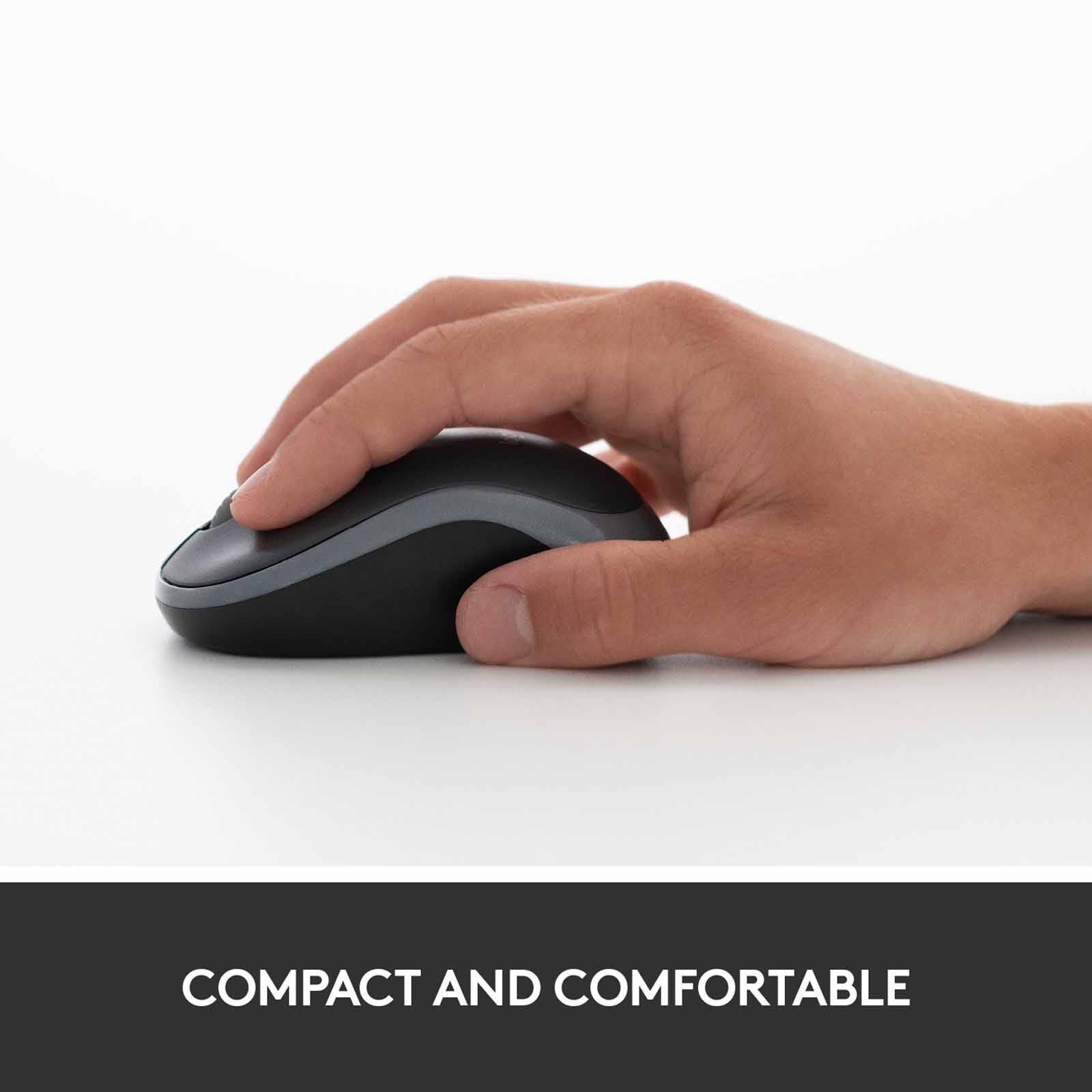 LOGITECH Wireless Mouse M185 Grey 910-002255-image 7