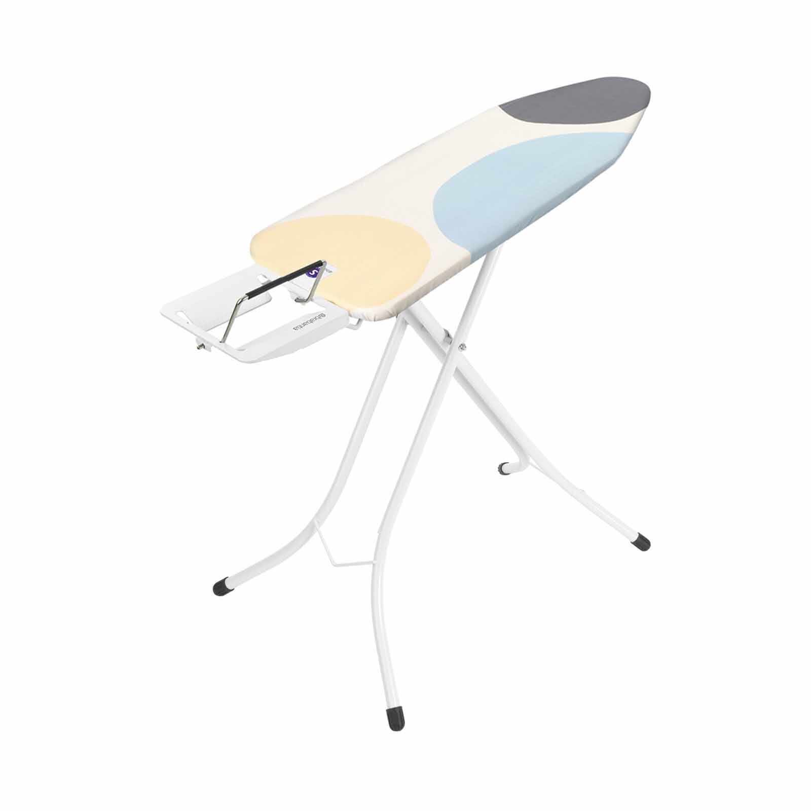 BRABANTIA Ironing Board S, 95x30 Cm, Steam Iron Rest - Spring Bubbles (special Buy) BBT 292187