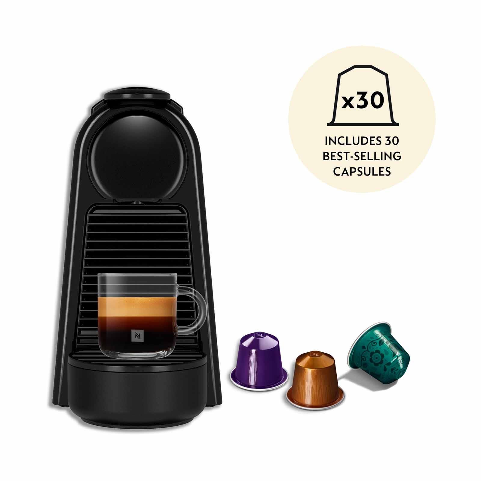 NESPRESSO Essenza Mini Coffee Bundle - Black D30-BK-COFFEE-image 2