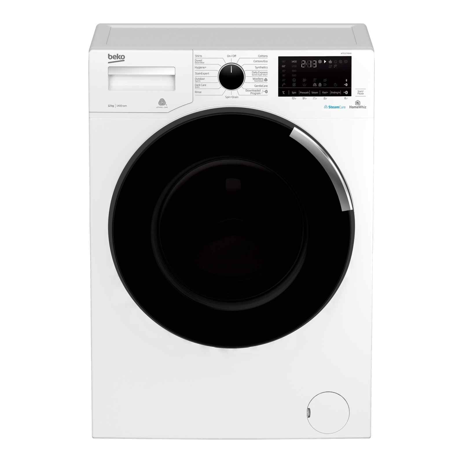 BEKO Front Load Washer (12kg) WTE12746X0