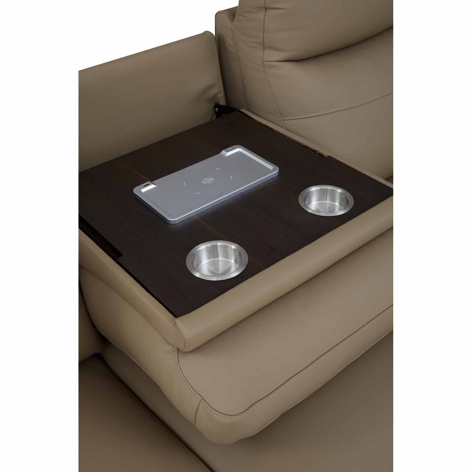 GERBRSI 3rr Seater 3 Seats W Charging (hl) Cat B Mto Half Leather Sofa AMARA-image 4