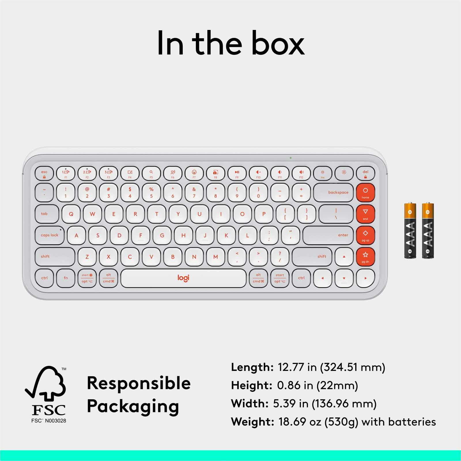 LOGITECH Pop Icon Keys Wl Kb - Off White 920-013084-image 14