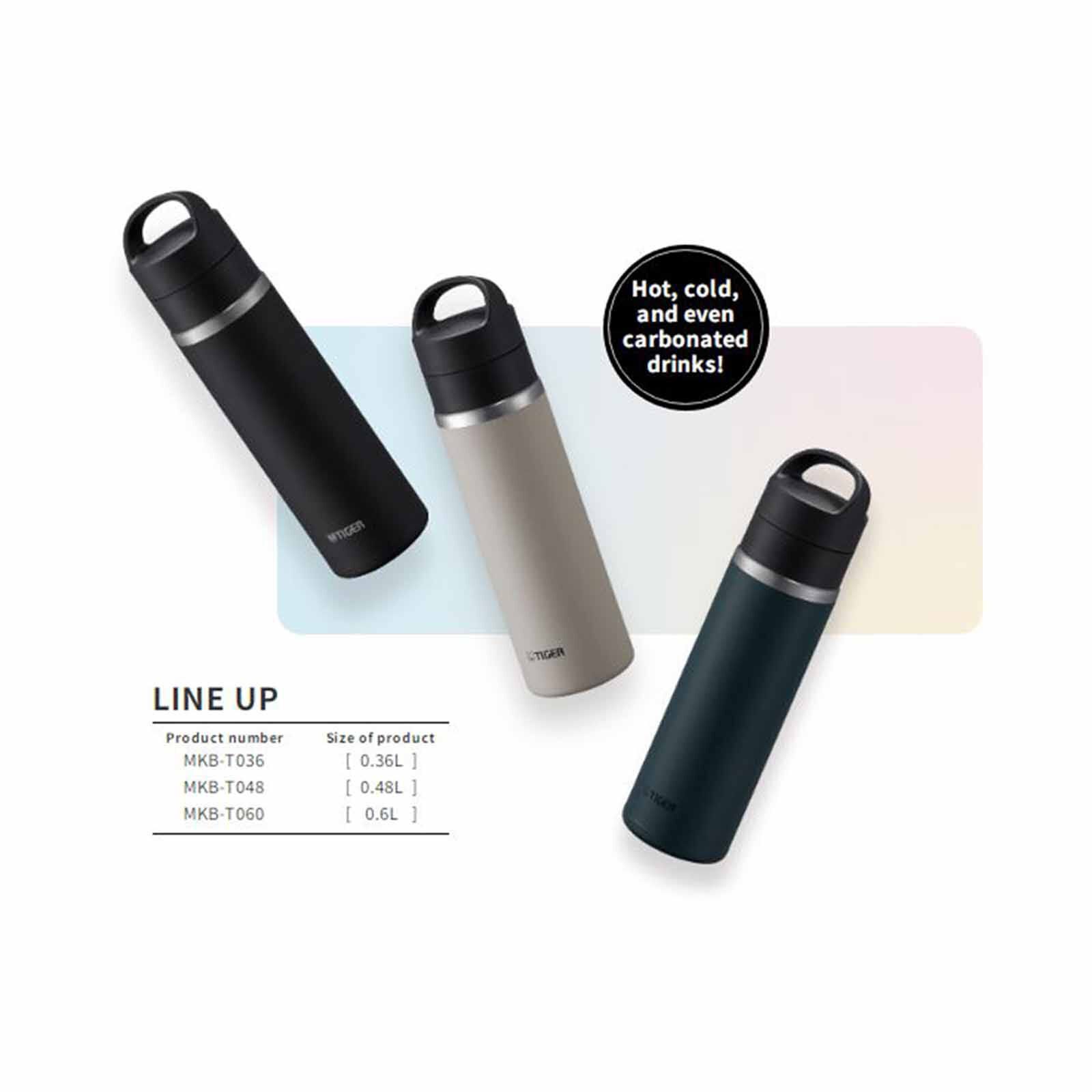 TIGER 0.36lt Screw Lid Stainless Steel Bottle (lake Blue) MKB-T036 (AL)-image 6