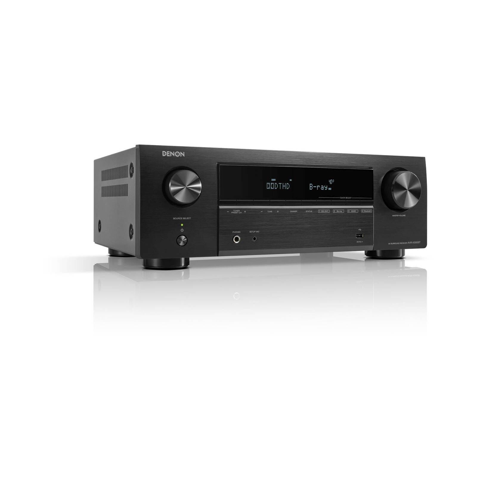 DENON 5.2 Channel 8k Receiver AVR-X580BT-image 2