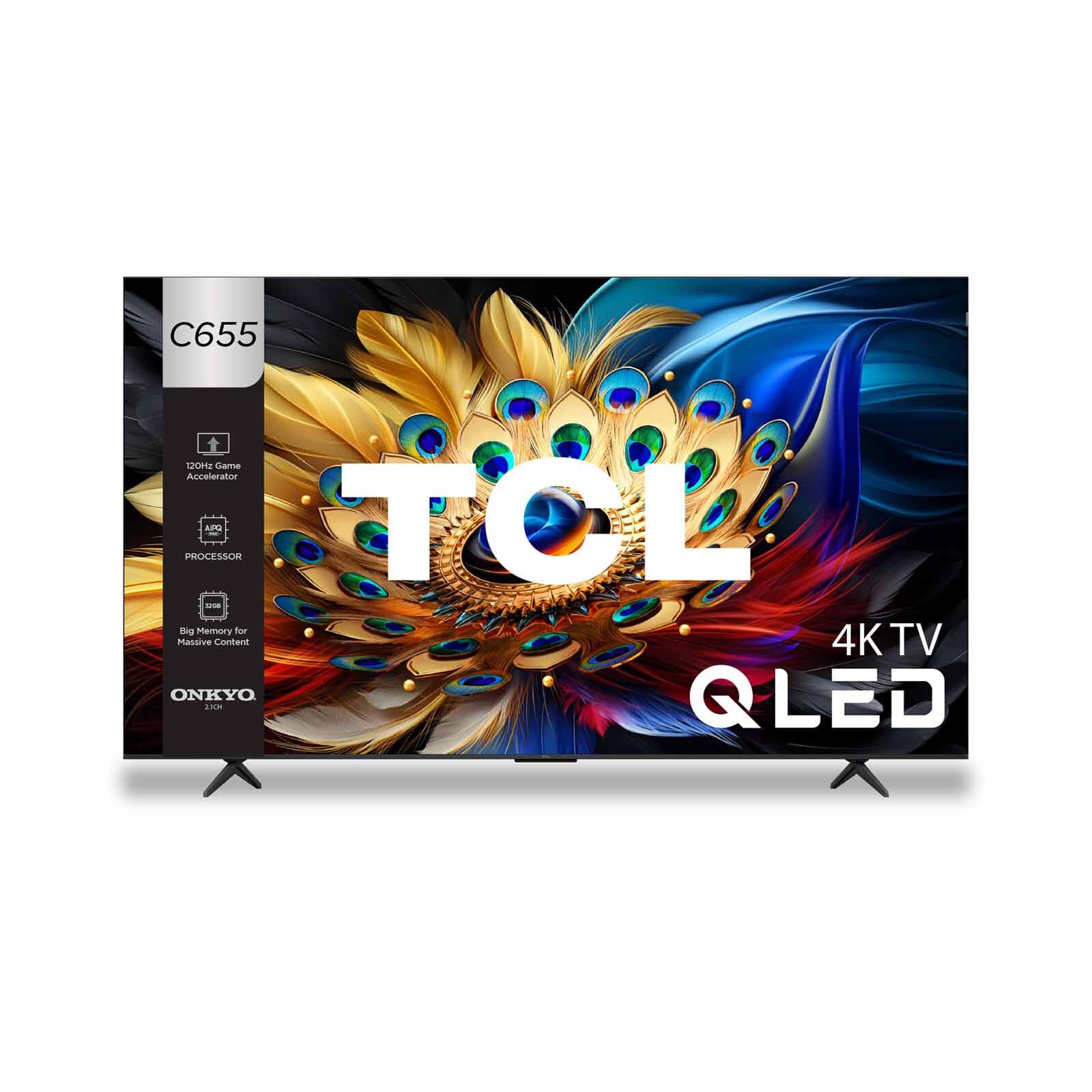 TCL 85 In C655 Qled 4k Google Tv 85C655-image 1