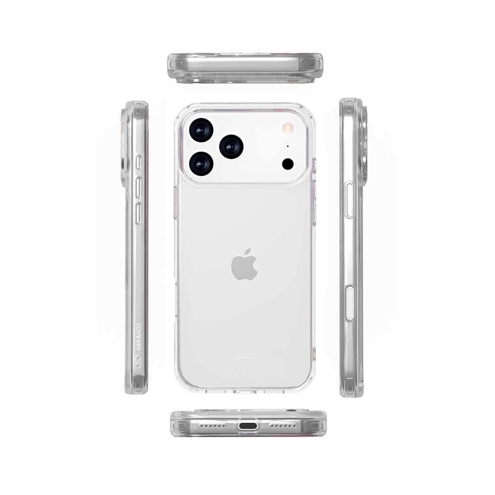 N.BRANDZ Clair Anti-yellow Protective Case Ip18p/17p N-CLAIR-IP18P