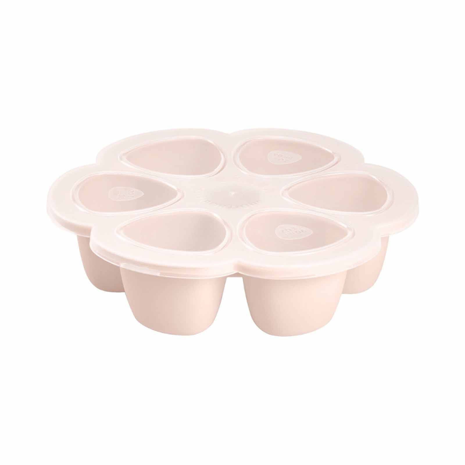 BEABA Silicone Freezer Tray 6 X 150ml - Pink (online) MULTIPORTIONS-image 1