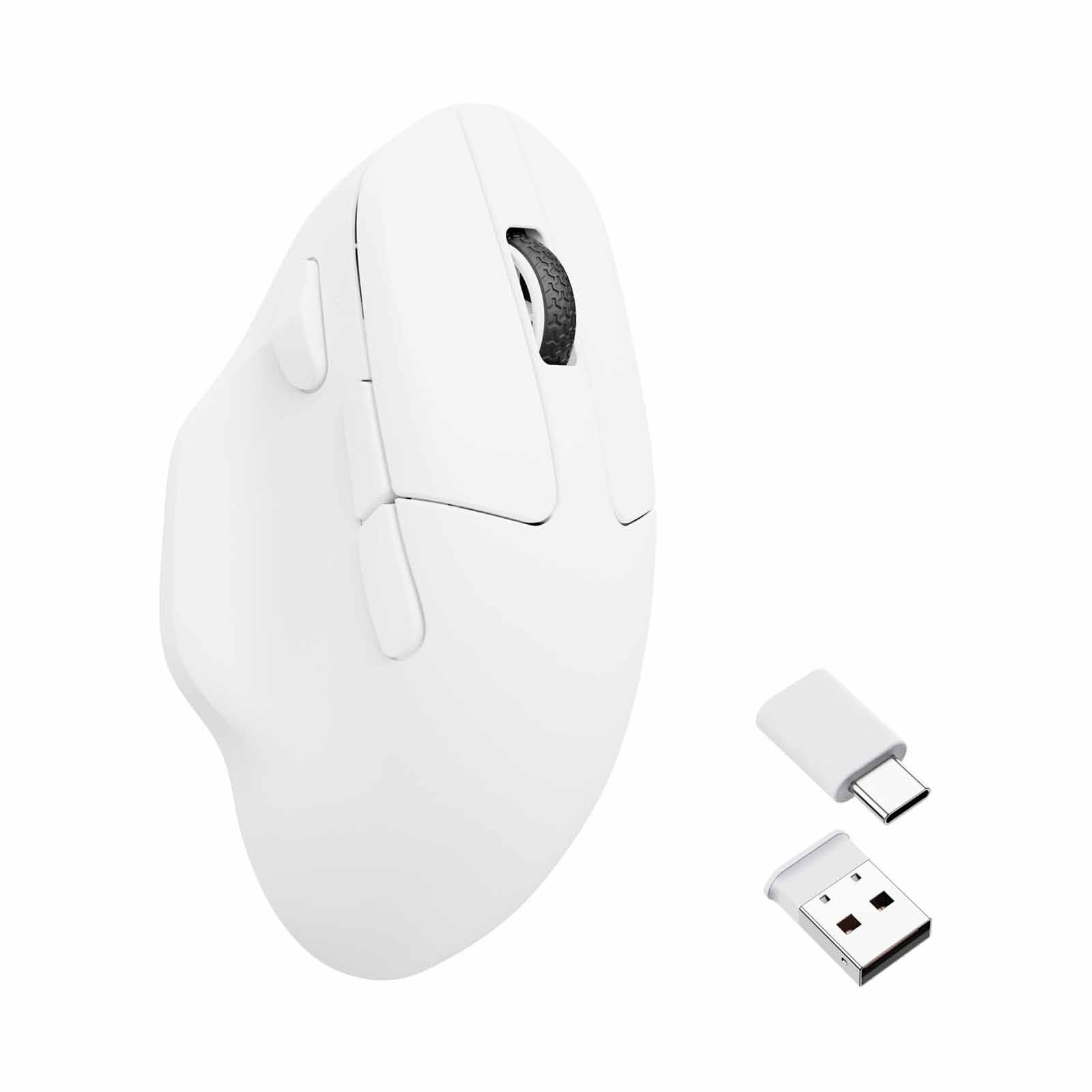KEYCHRON M7 Bt/2.4ghz/wireless Mouse - White KYCN-M7-A3-image 2