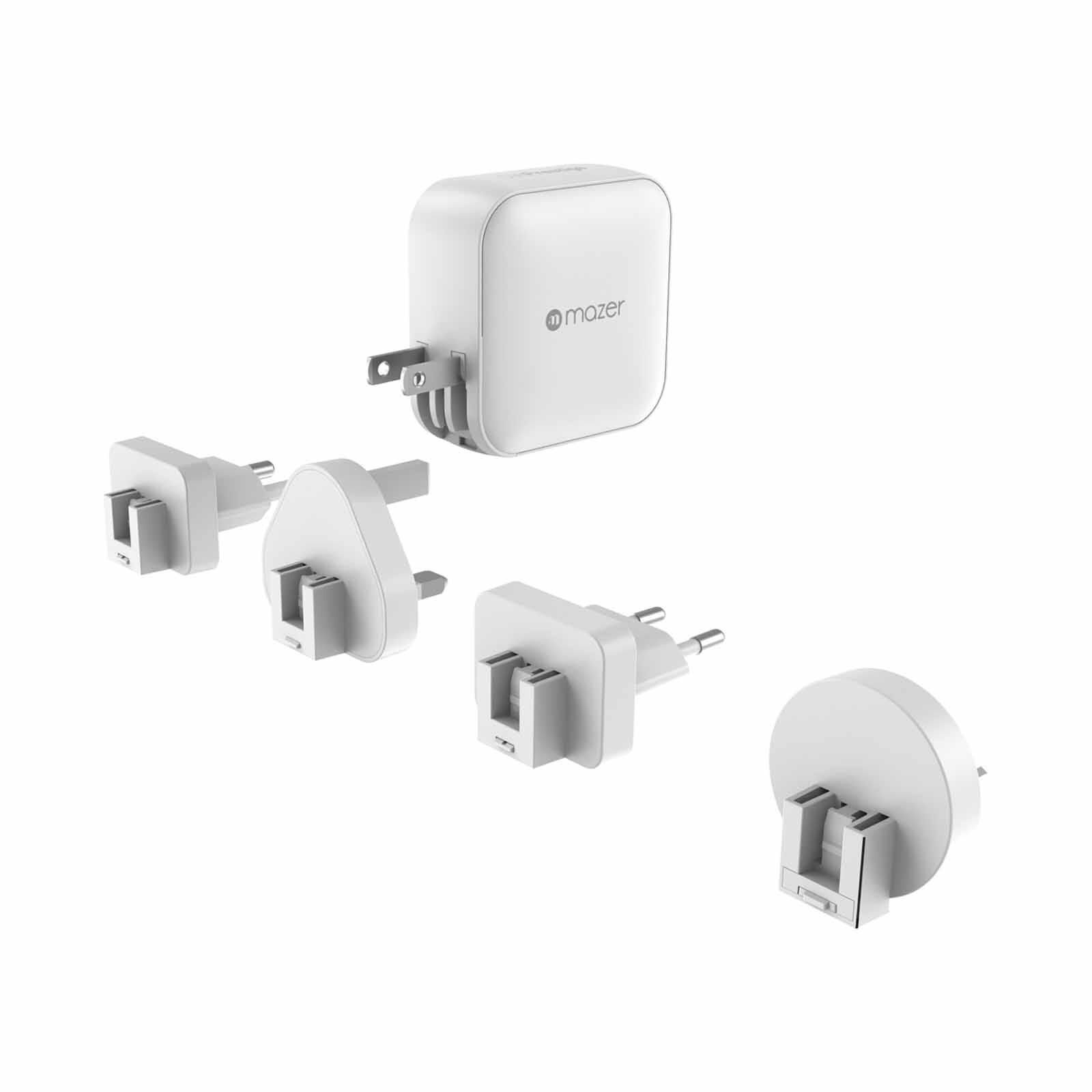 MAZER Ganprestige Pd100w 3c1a With 4 Travel Plugs-white M-G100W-V5-WH-image 5
