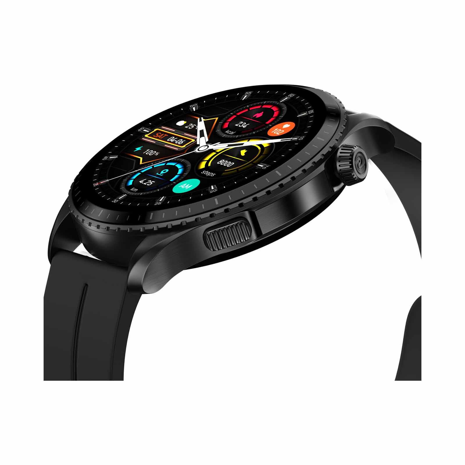 NOISE Origin Smartwatch - Jet Black WRB-SW-ORIGIN-STD-GMTL_BLK-image 7