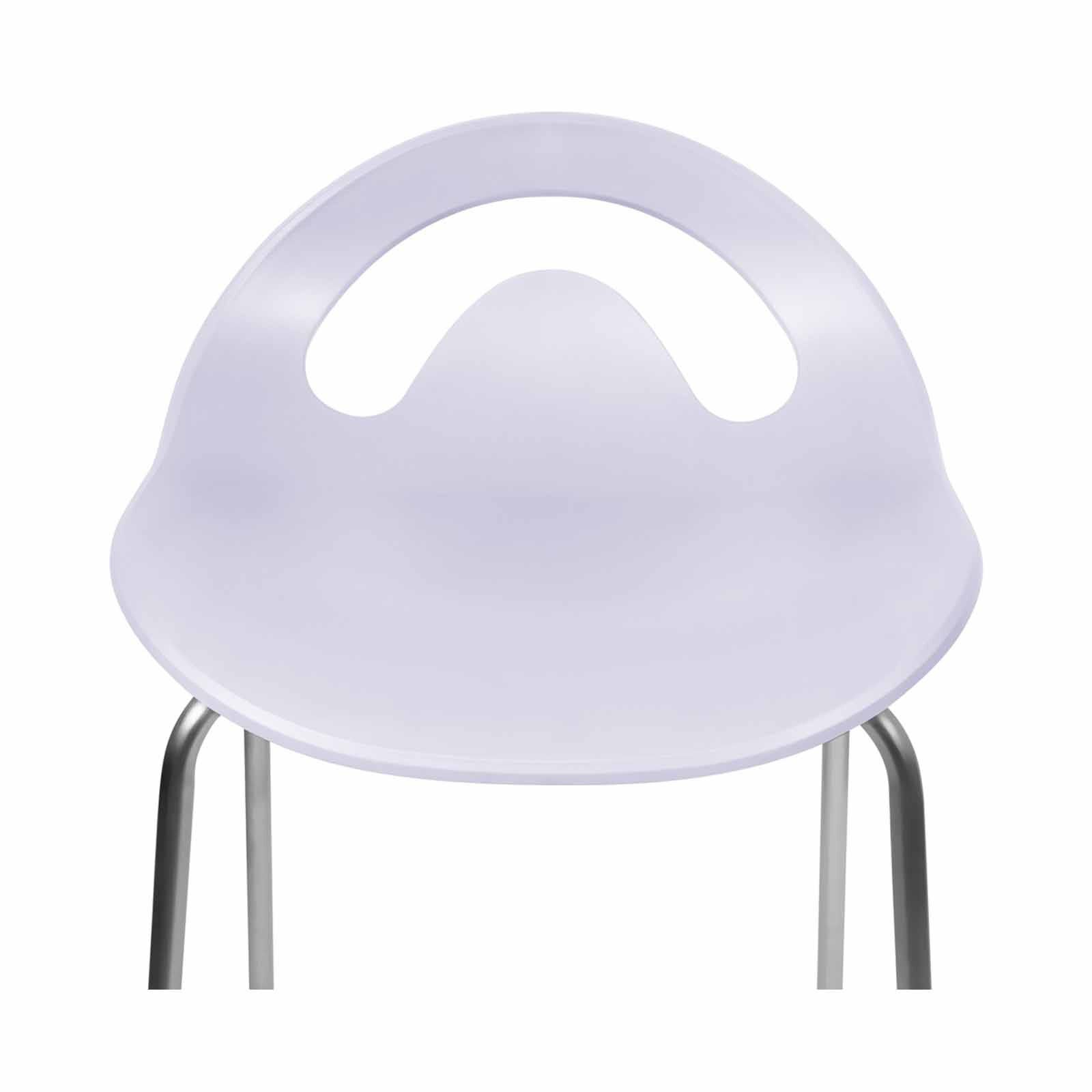 PHOENIX Cocktail High Bar Stool Carrara White 47 X 46 X 96 H Cm COCKTAIL-image 5