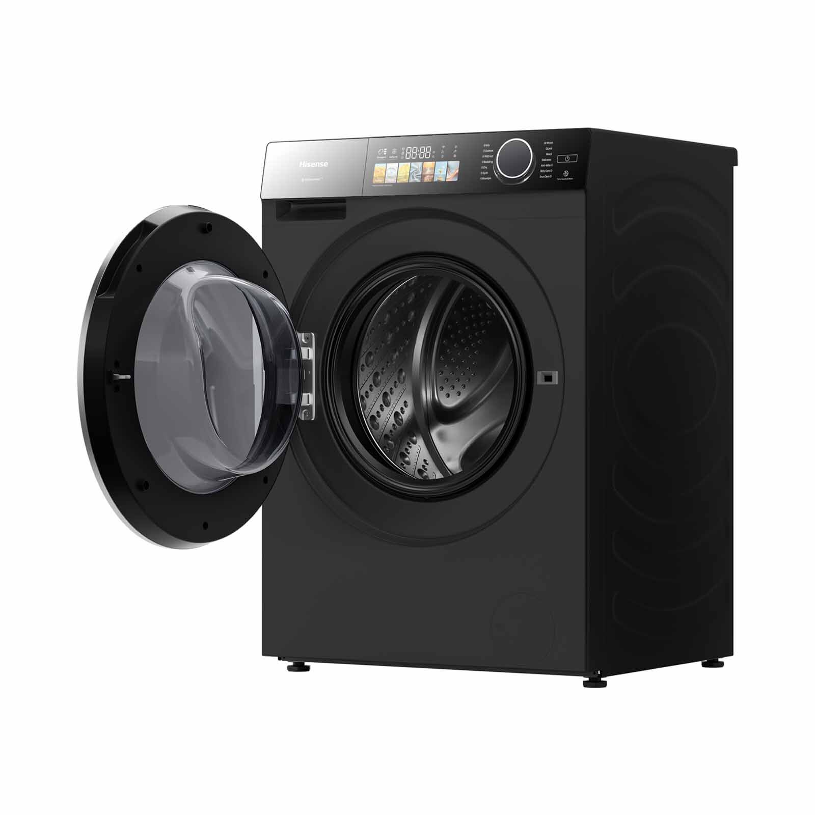 HISENSE Front Load Washer/dryer Combo - Black (12kg/8kg) WD120M5-image 4