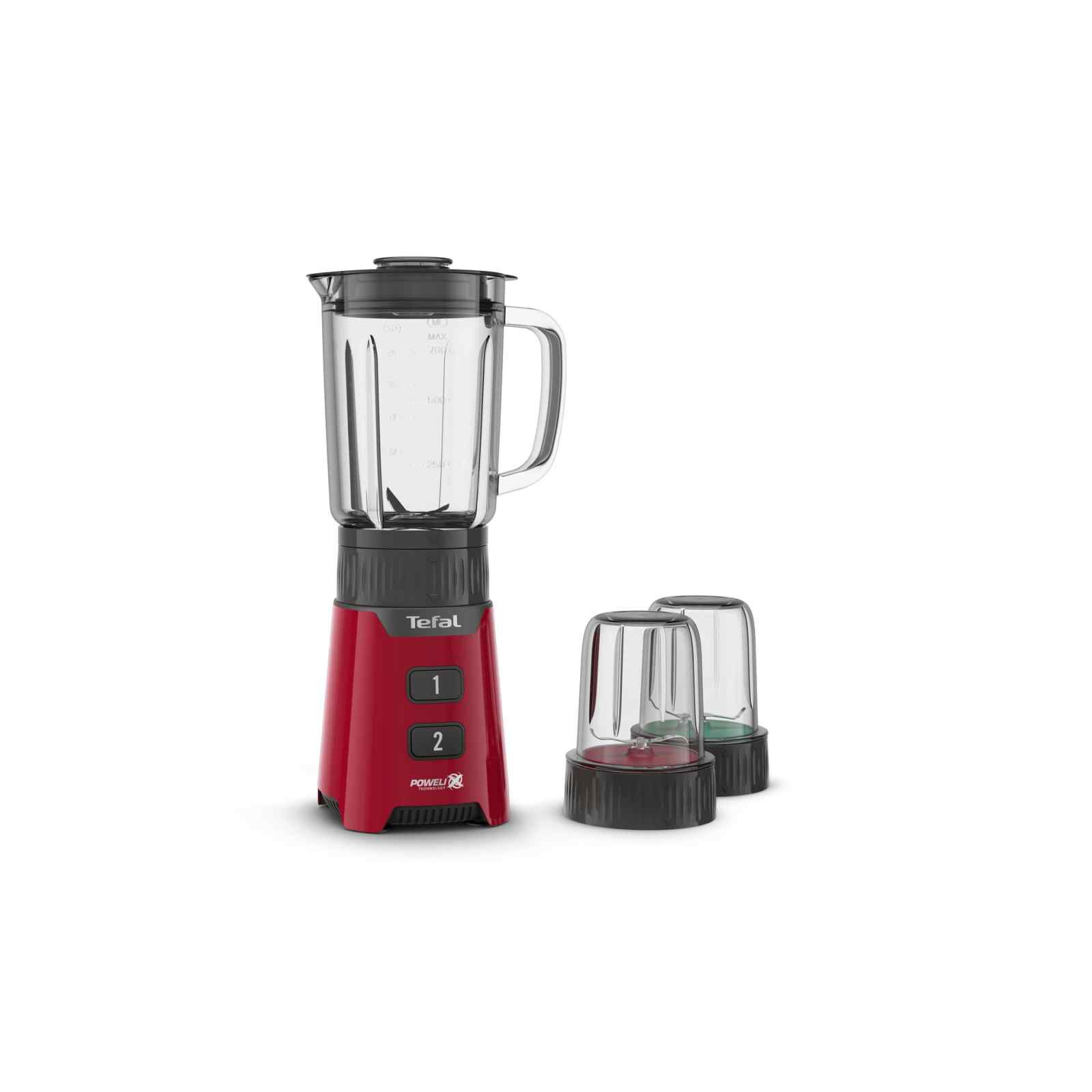 TEFAL Minimix Glass Personal Blender Powelix Blade 30% Faster BL1685