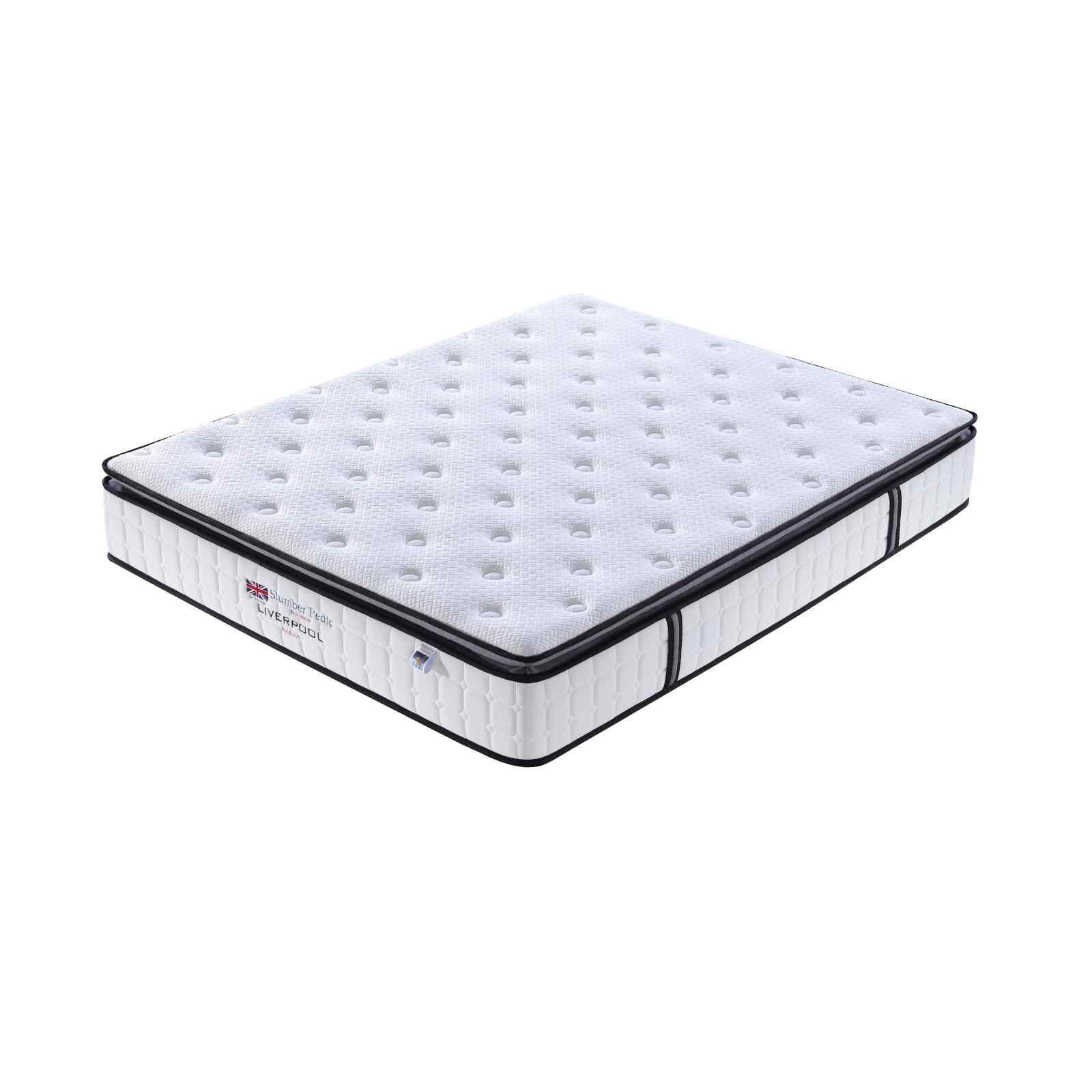 SLUMBER PE Single Size Mattress + Bedframe Package Deal LIVERPOOL-image null
