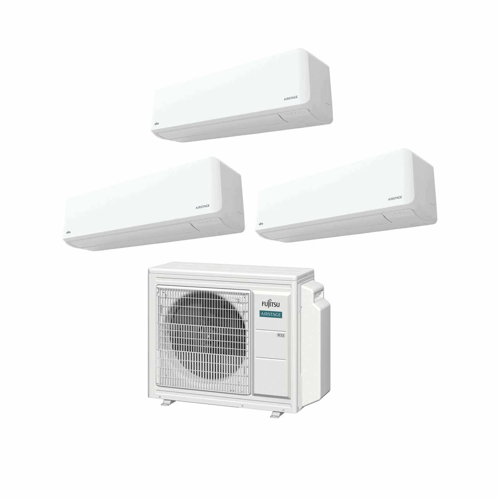 FUJITSU Fujitsu Airstage 30k Condenser System 3 (9000btu X 3) AOAH30CBTA4 + ASAH09CMCA X 3