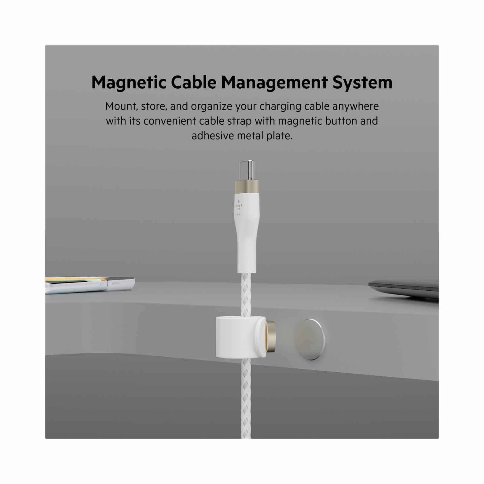 BELKIN Boostcharge Pro Flex Usb-c To Usb-c Cable 60w 1m White CAB011BT1MWH-image 5