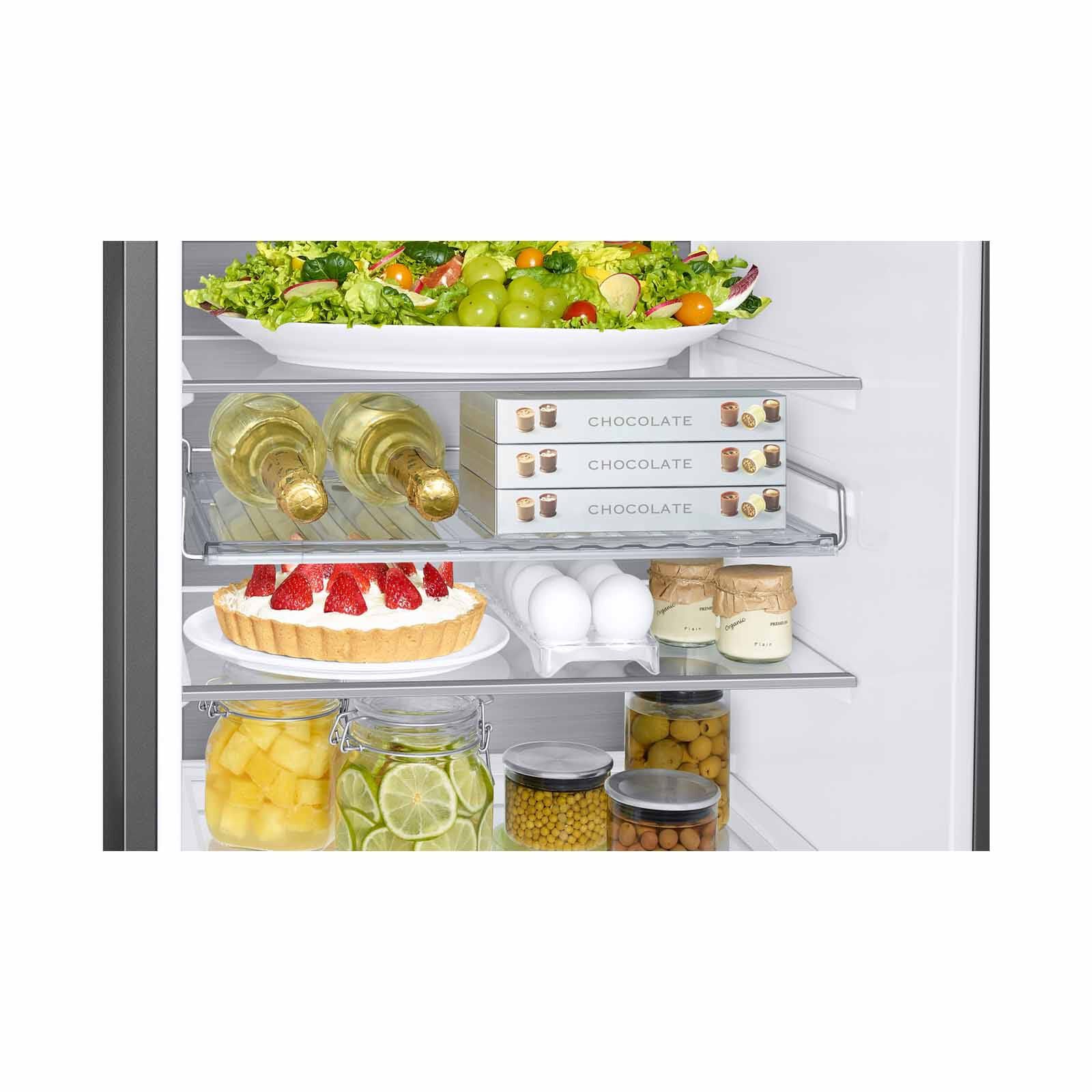 SAMSUNG Bespoke Bottom Mount 2door Fridge (344l) RB34C7B5CAP/SS-image 4