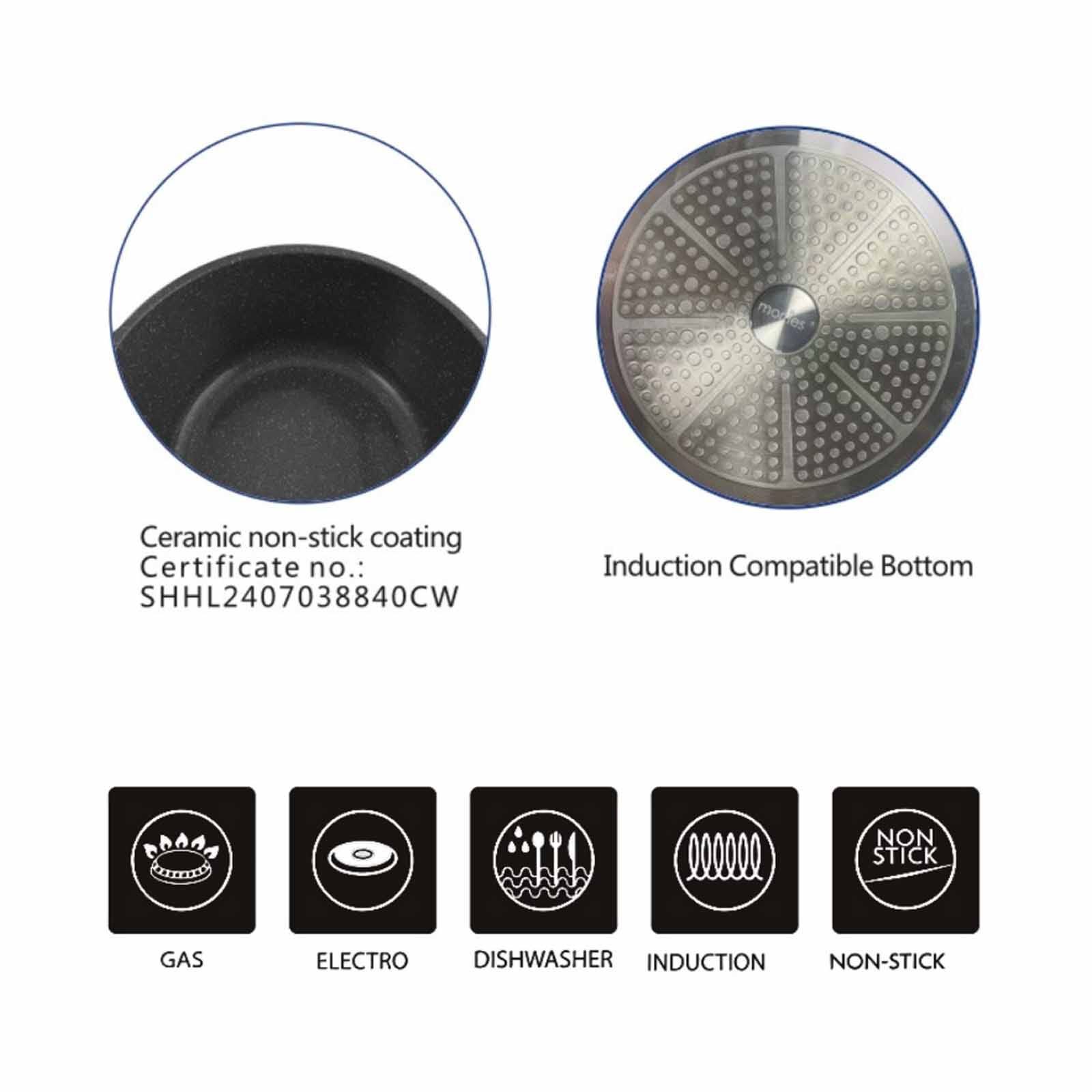 MORRIES Wok With Lid (30*10cm) MS-390WL-image 3
