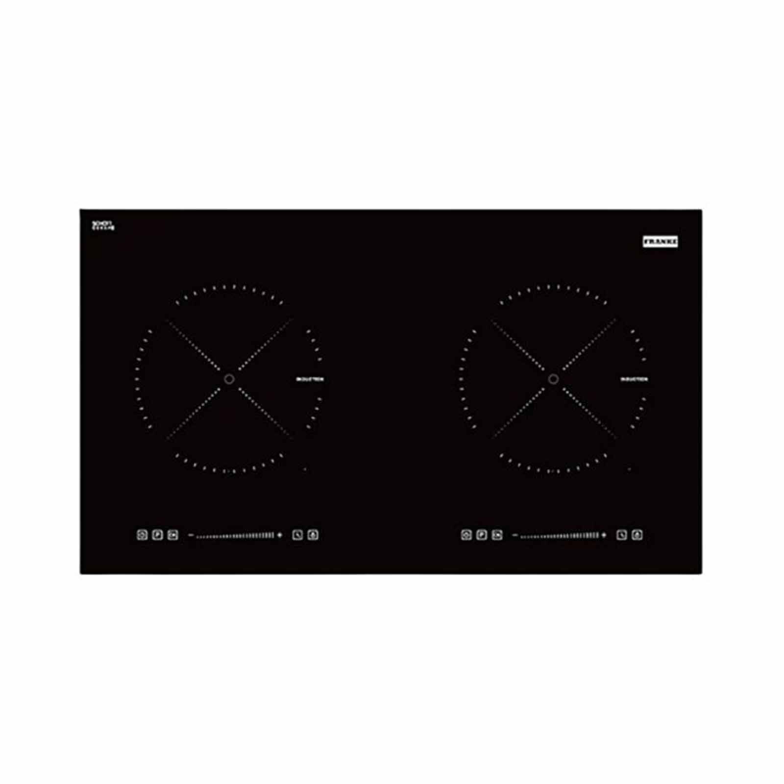 FRANKE Double Zone Horizontal Induction Hob (onyx Black Glass) - Exclude Installation FIH7210-image 1