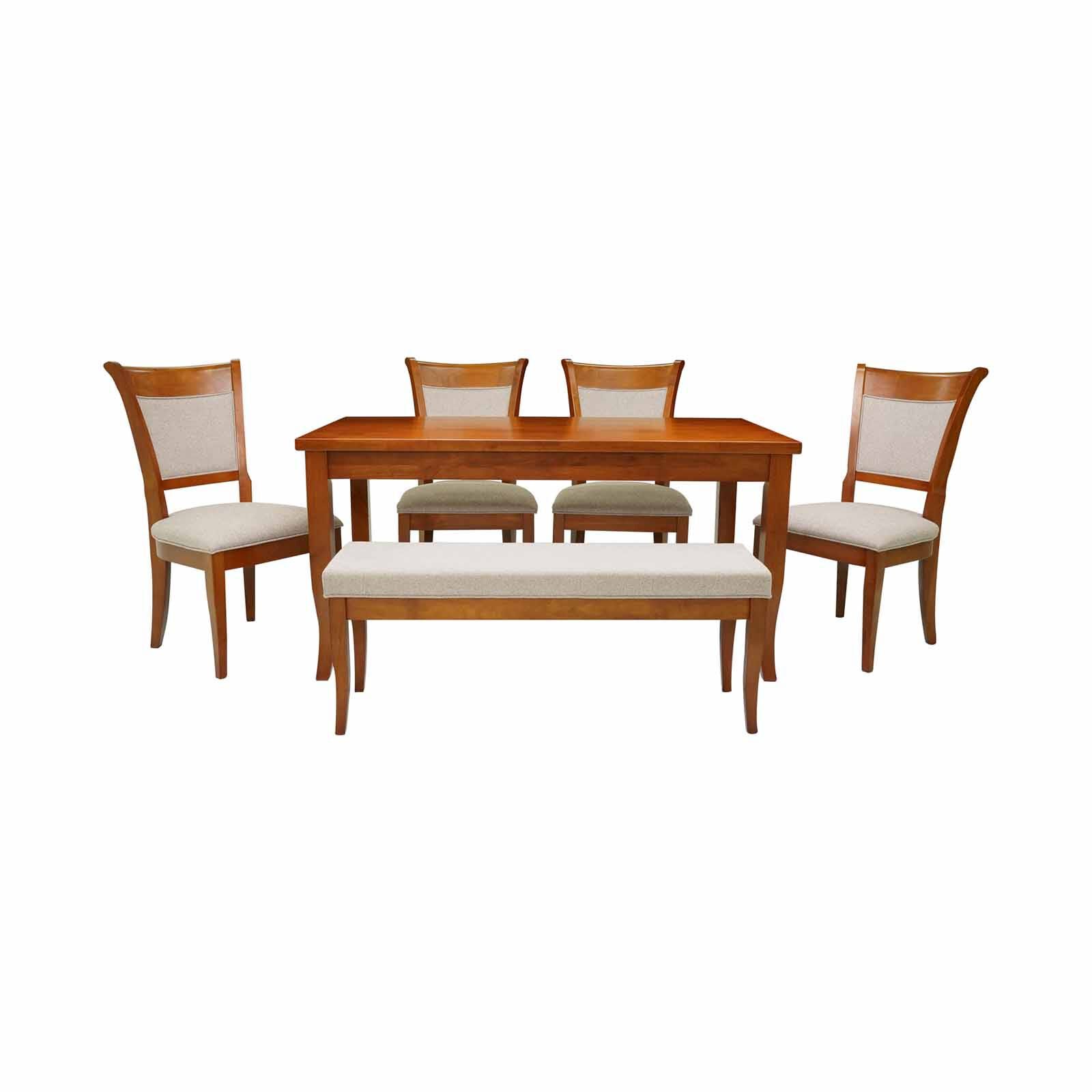 6 Piece Dining Set (wenge) NEW KAMIYAH