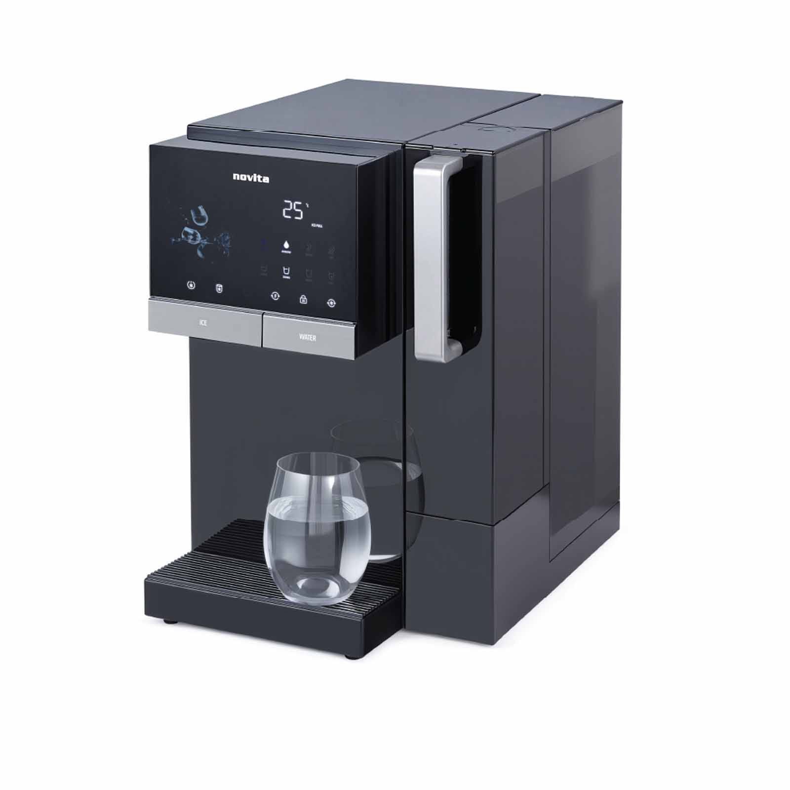 NOVITA Instant Hot/cold Dispenser With Ice Maker - Cool Black Hydropure P9 HYDROPURE - BLACK-image 5