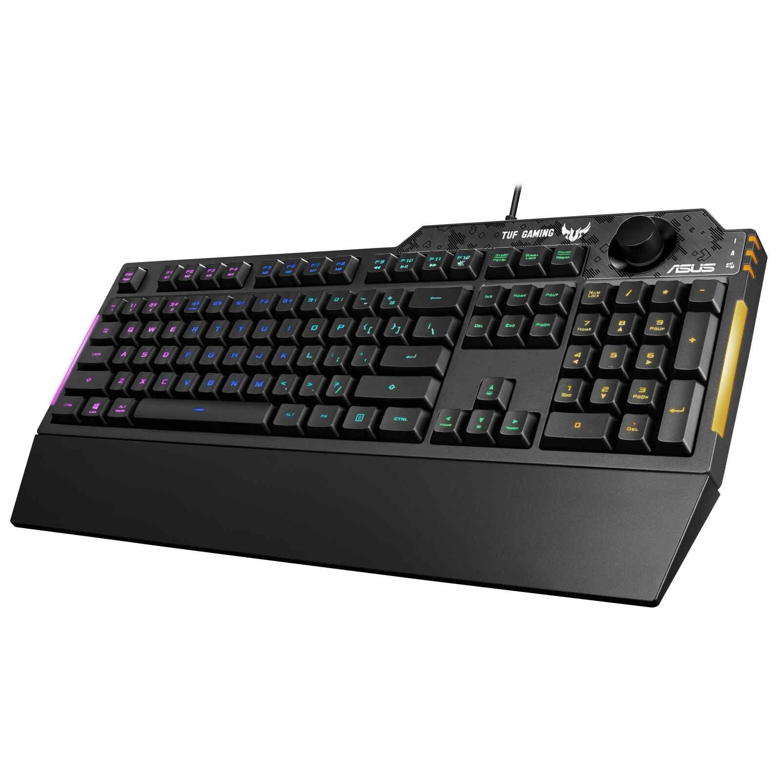 ASUS Tuf Rgb Gaming Keyboard With Dedicated Volume Knob TUF GAMING K1-image 3