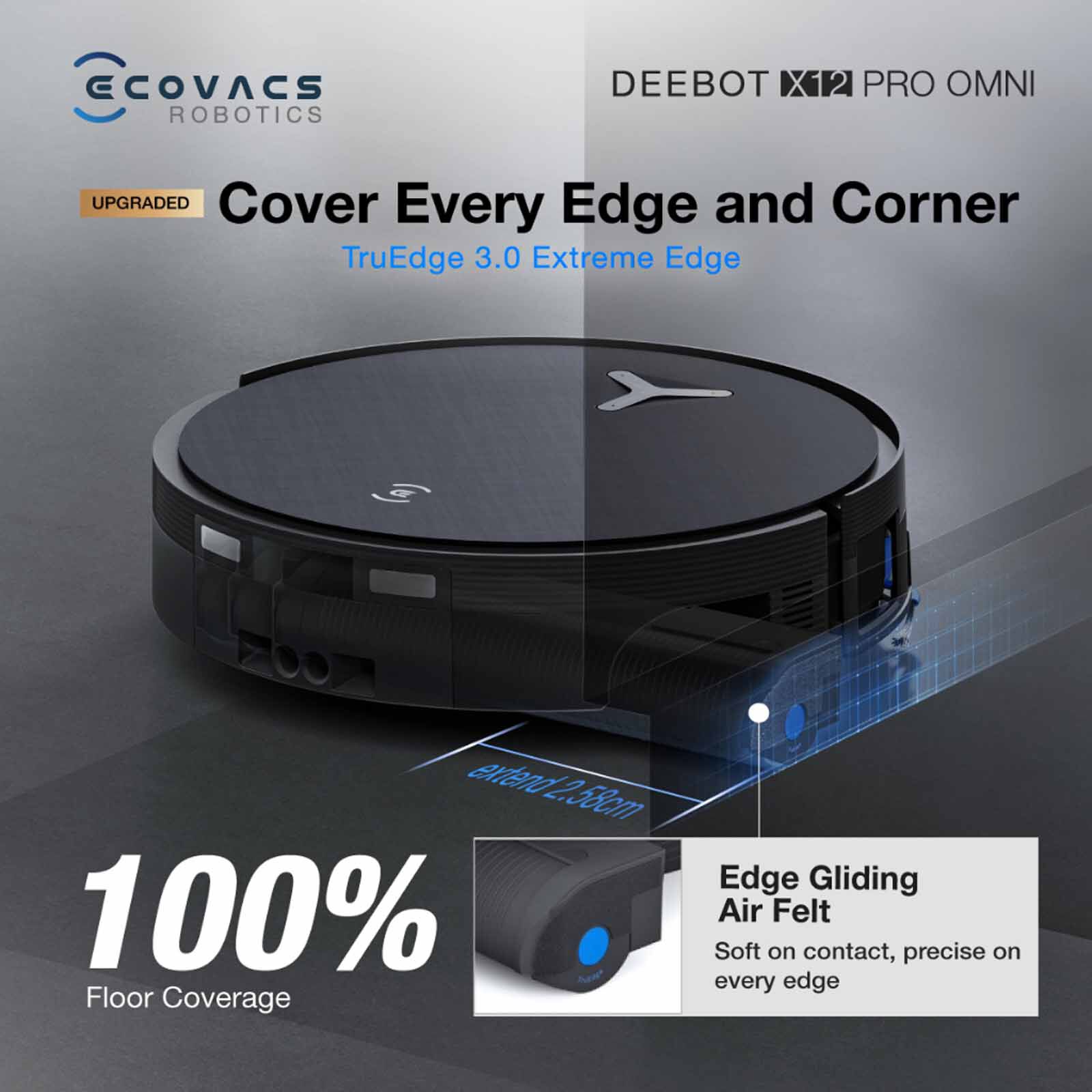 ECOVACS Deebot X12 Pro Omni Robotic Vacuum Cleaner DEX-35-image 10