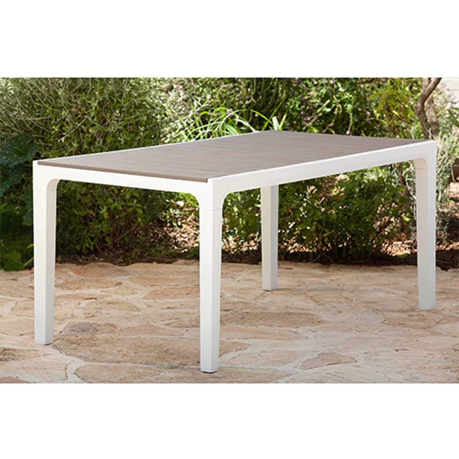KETER Harmony Outdoor Dining Table White & Grey (exclude Installation) D-AB-10-7498-image 4