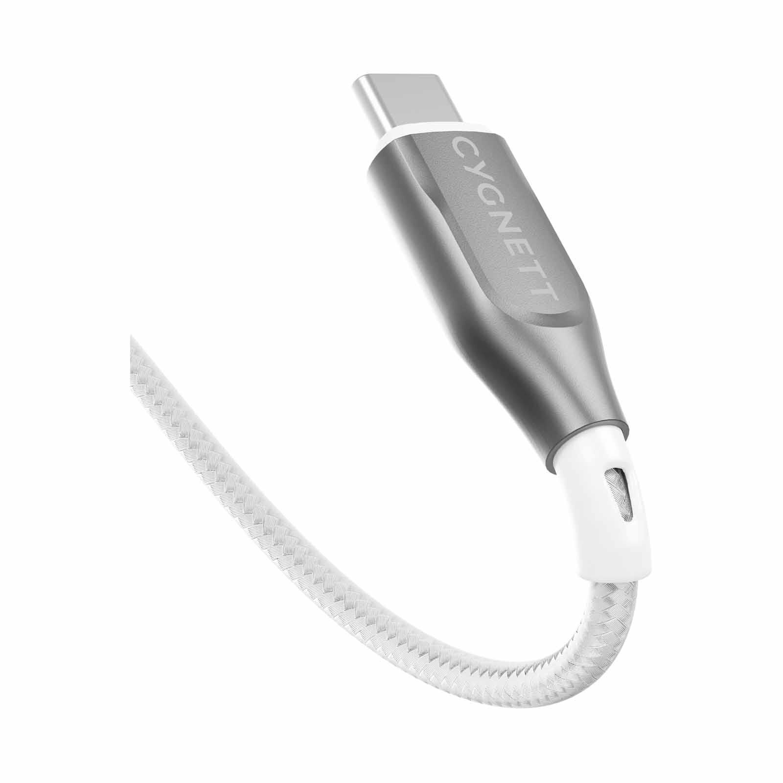 CYGNETT Armoured Usb-c To Usb-c (usb 2.0) Cable - White 2m CY4677PCTYC-image 3