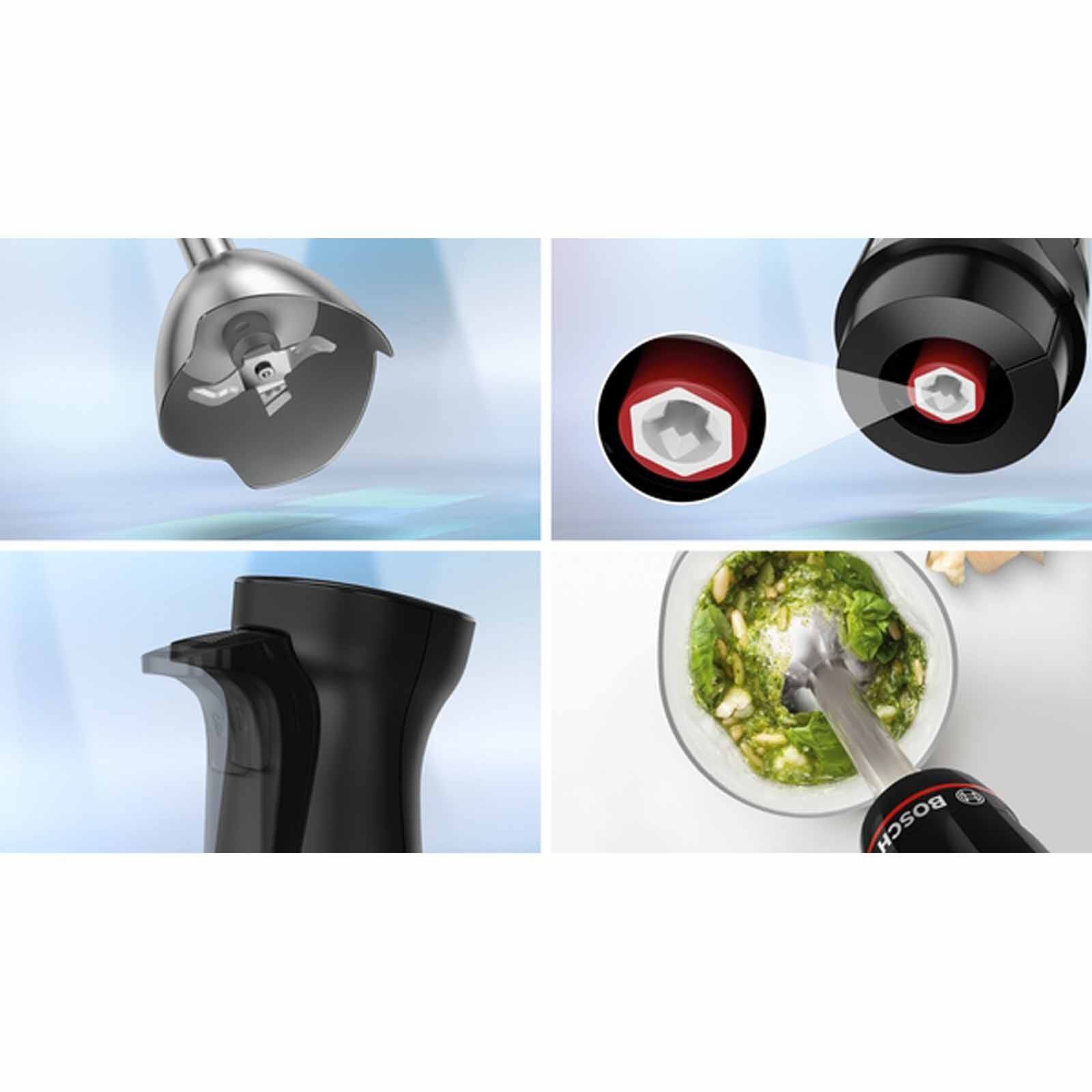 BOSCH Ergomaster Hand Blender (1000w) - Black/anthracite MSM4B621GB-image 2