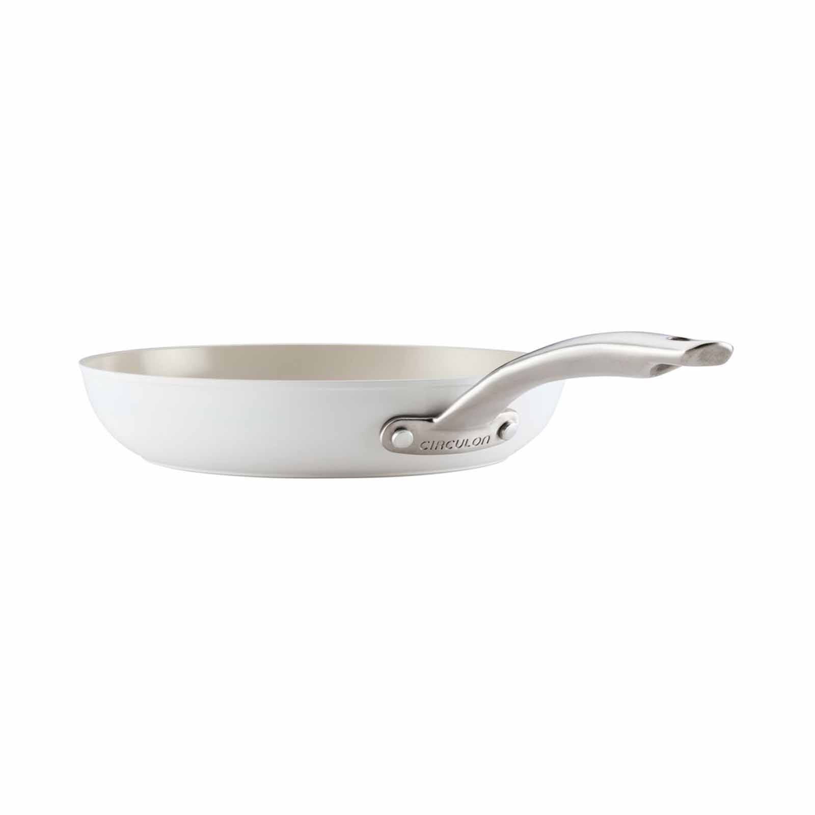 CIRCULON Halo With Laserdefense Ceramic Nonstick 25cm Frypan - Pearl White 16151-image 2