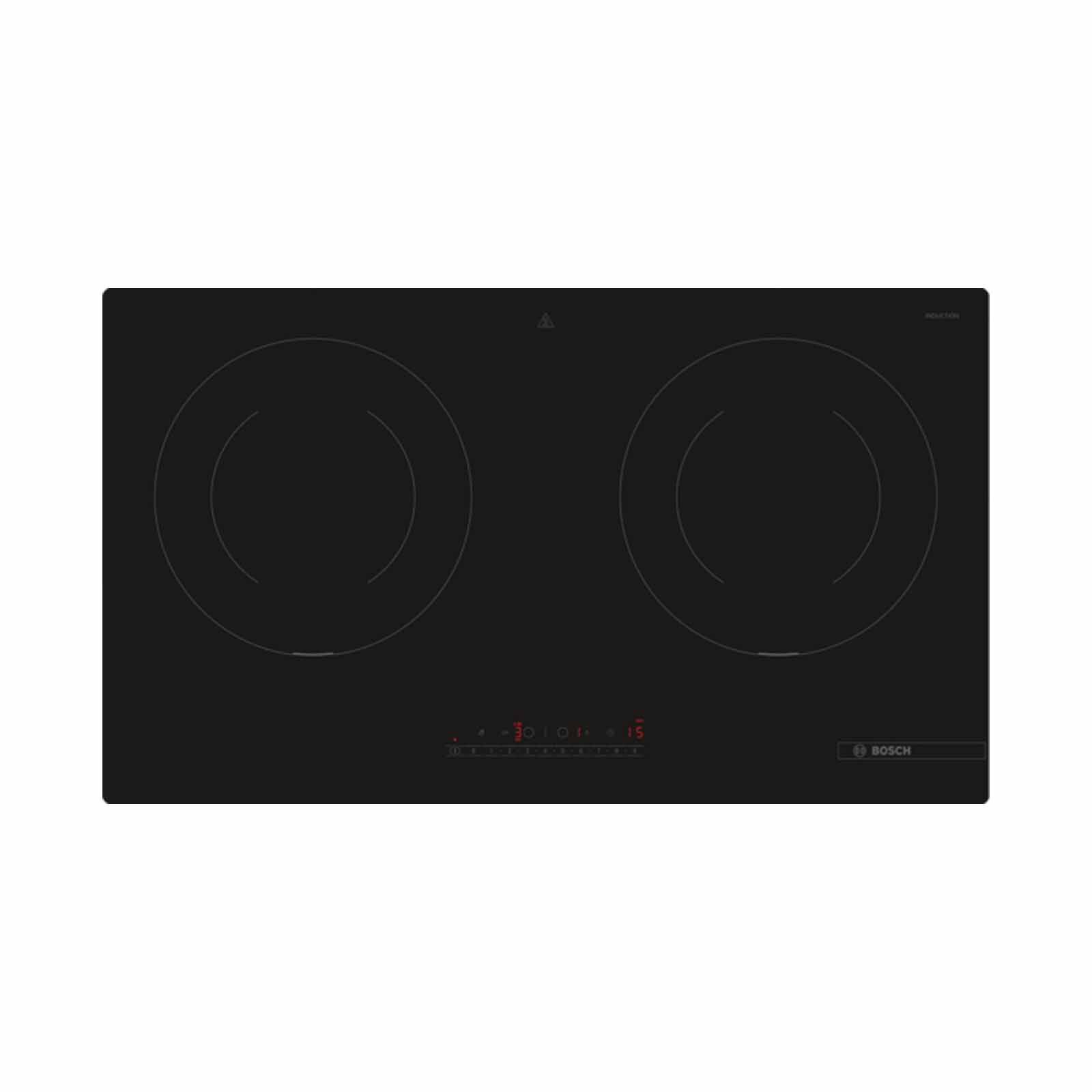 BOSCH 2 Zone Induction Hob - Black (78cm) (exclude Installation) PMI8256EVN