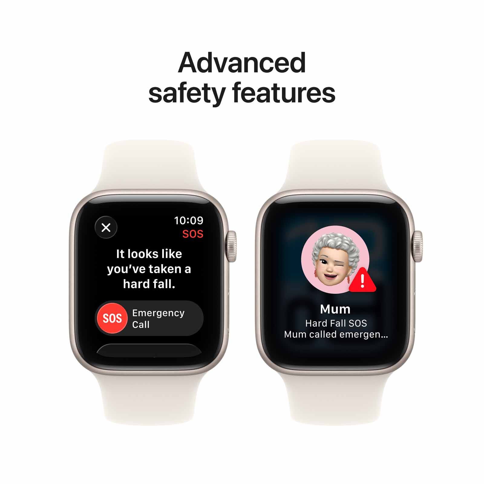 APPLE Watch Se 3 Gps 44mm Starlight Aluminium Case With Starlight Sport Band - M/l MEHJ4X/A-image 5