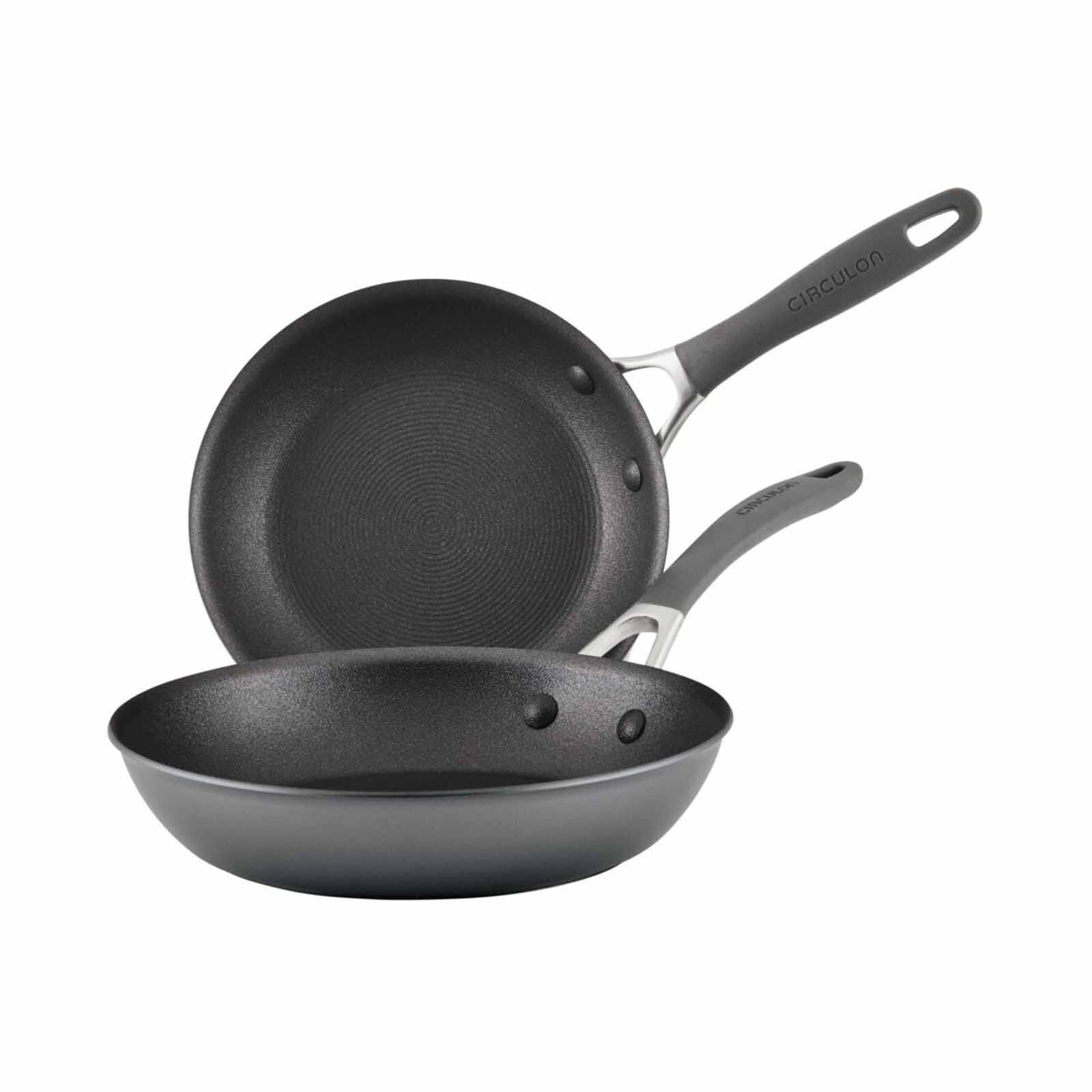 CIRCULON Scratchdefense A1 Nonstick Frypan Twin Pack Set (21.5/25.4cm) 81840-image 1