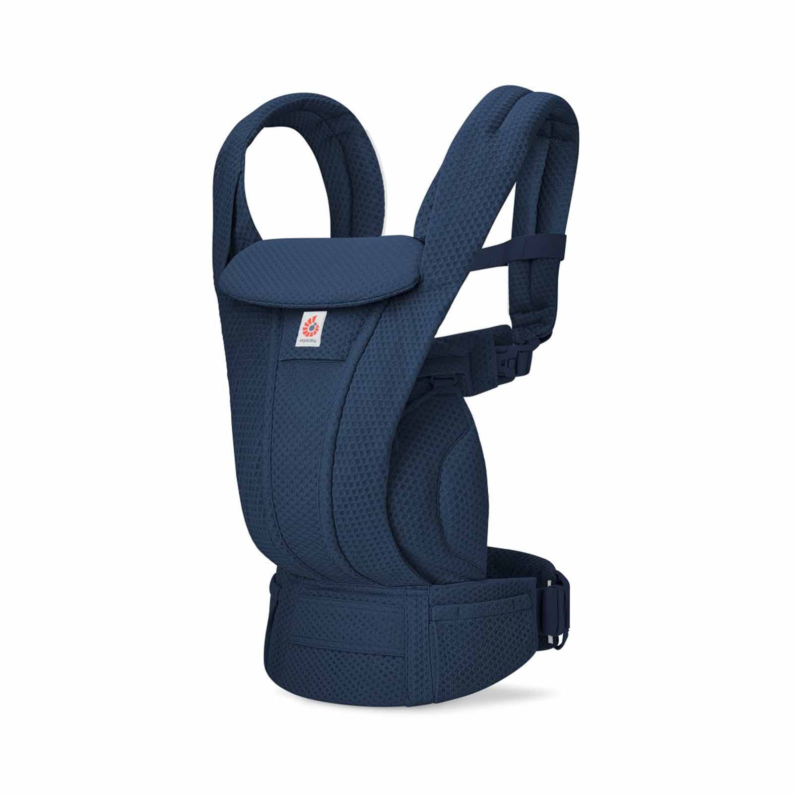 ERGOBABY Omni Deluxe All In One Mesh Baby Carrier - Midnight Blue - Online Exclusive BCODMMIDBLU-image 2