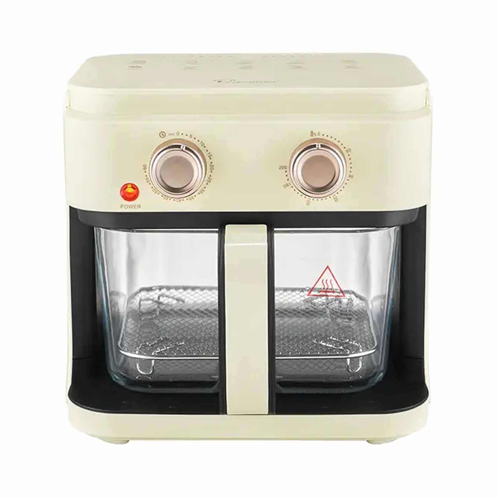 LA GOURMET Glass Air Fryer (5.5l) - Cream LGELAF435750