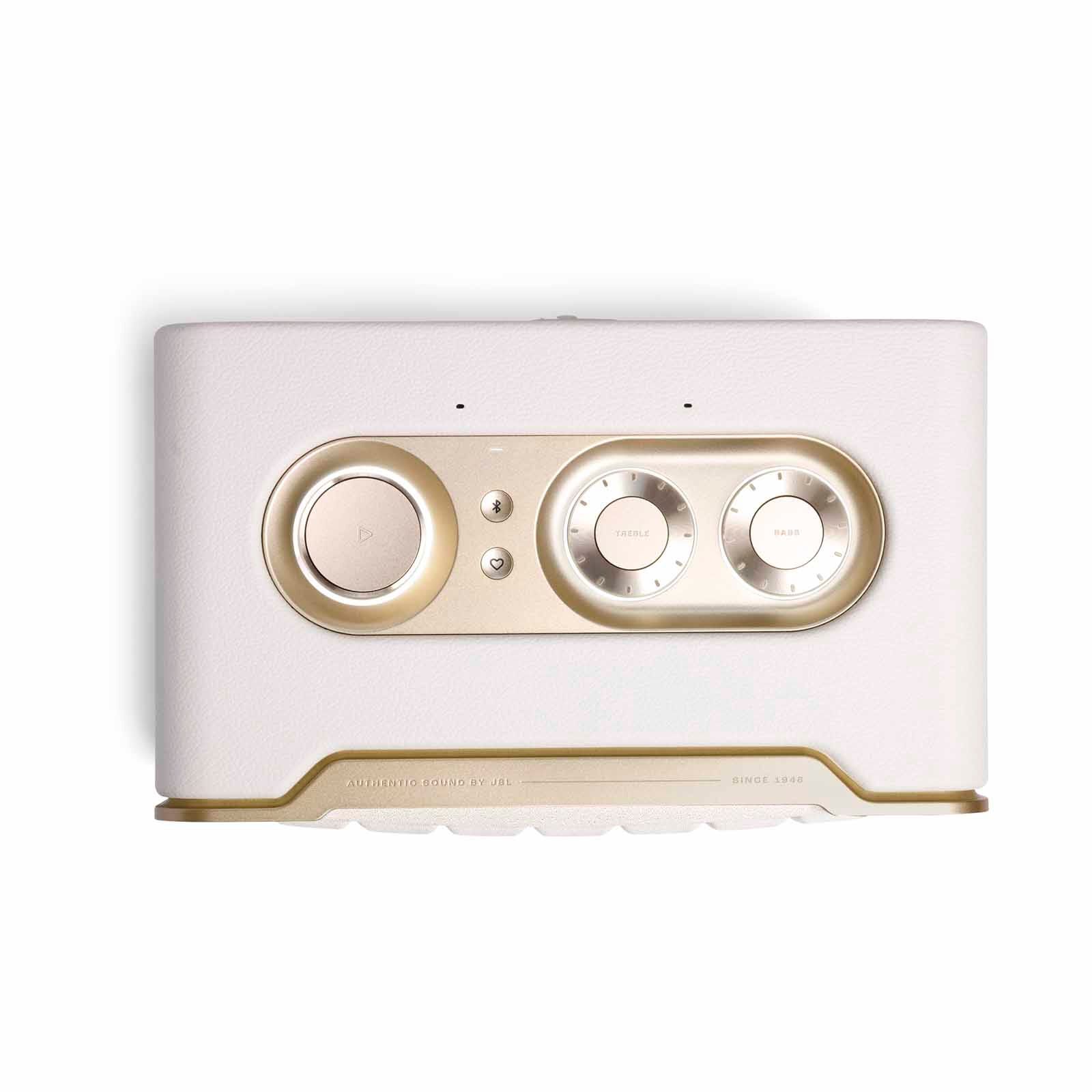 JBL Smart Home Speaker With Wi-fi, Bluetooth And Voice Assistants With Retro Design AUTHENTICS 200 WHITE-image 6