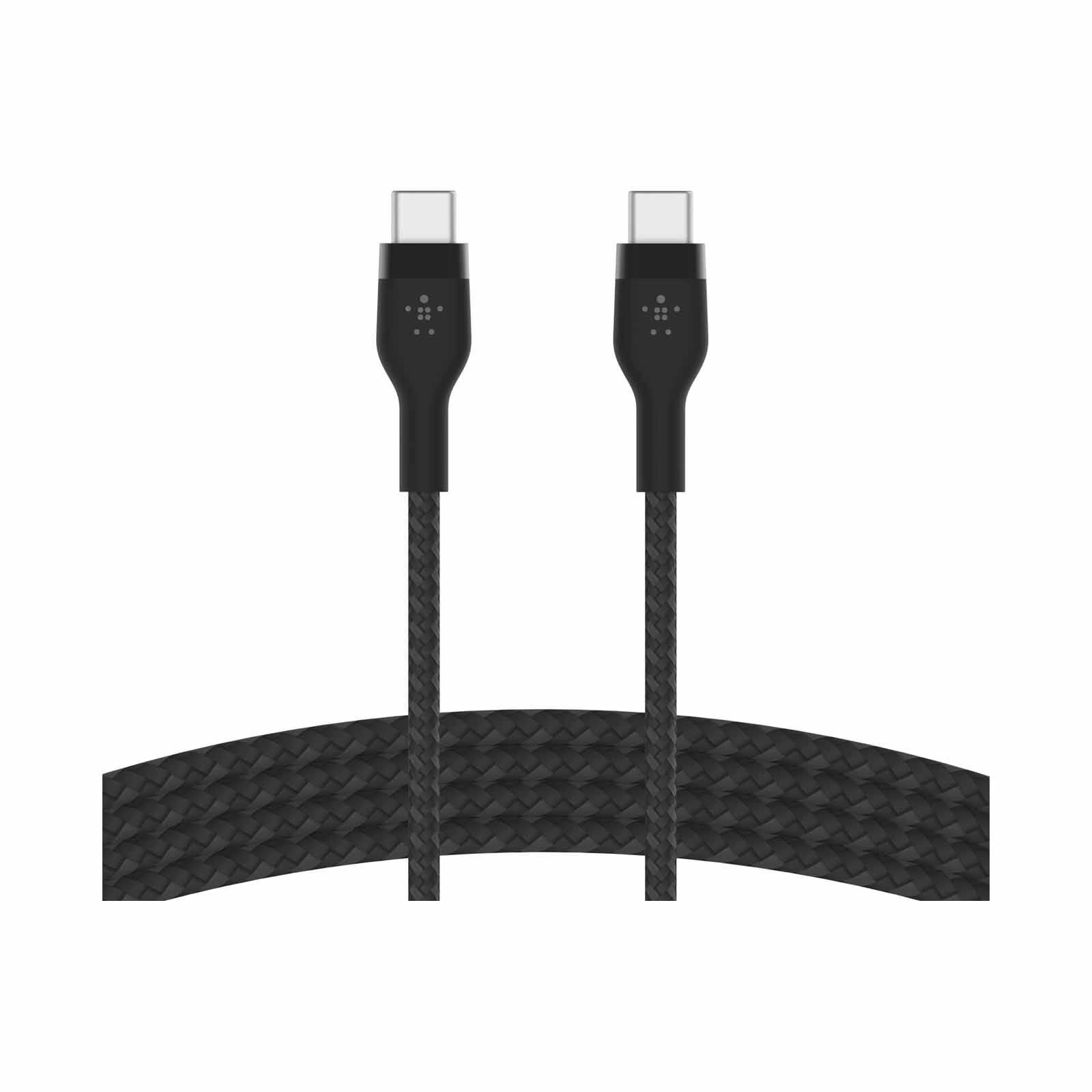 BELKIN Boostcharge Pro Flex Usb-c To Usb-c Cable 60w 1m Black CAB011BT1MBK-image 1