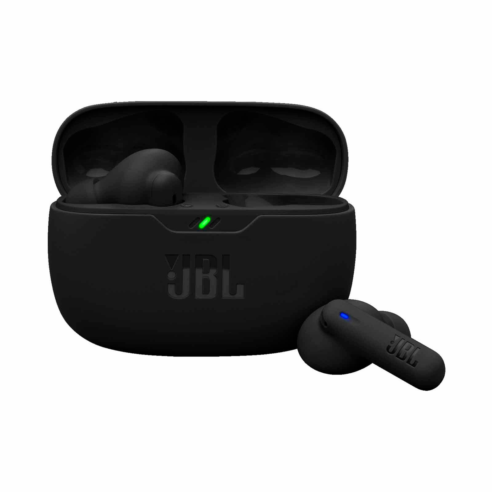 JBL True Wireless Noise Cancelling Earbuds With Jbl Pure Bass Sound And Smart Ambient Technology WAVE BEAM 2 BLACK-image 1