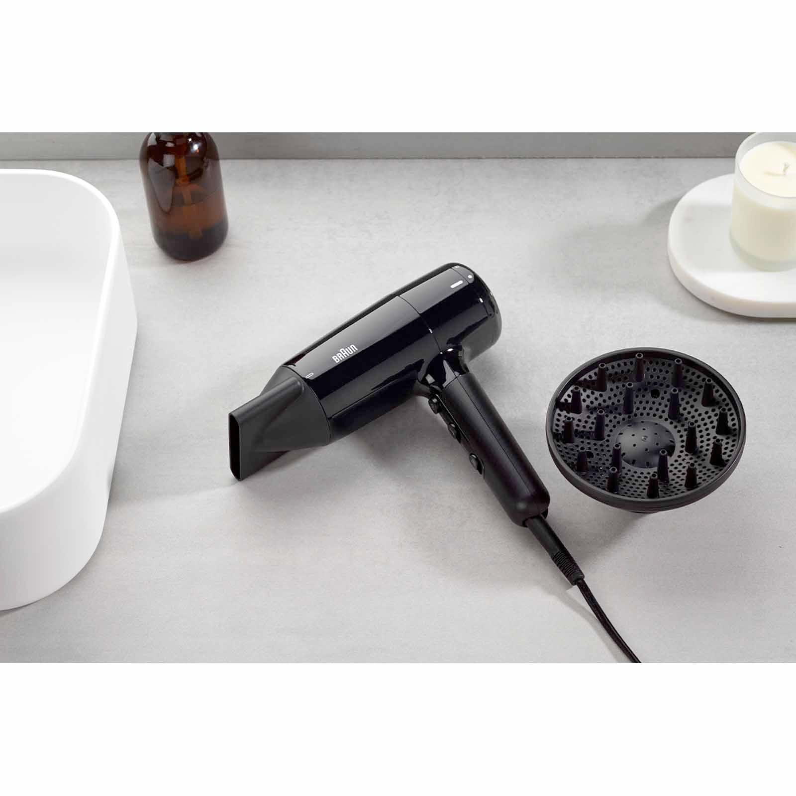 BRAUN Hair Dryer (2200w) - Black HD 225-image 1